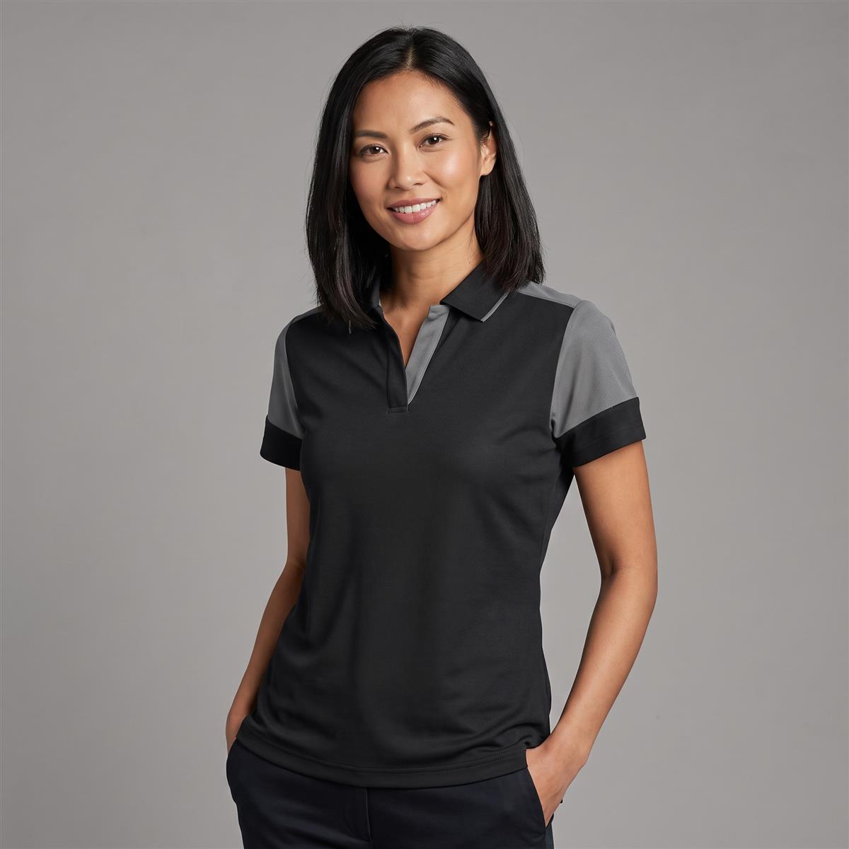 Women's Printer Prime Polo - view