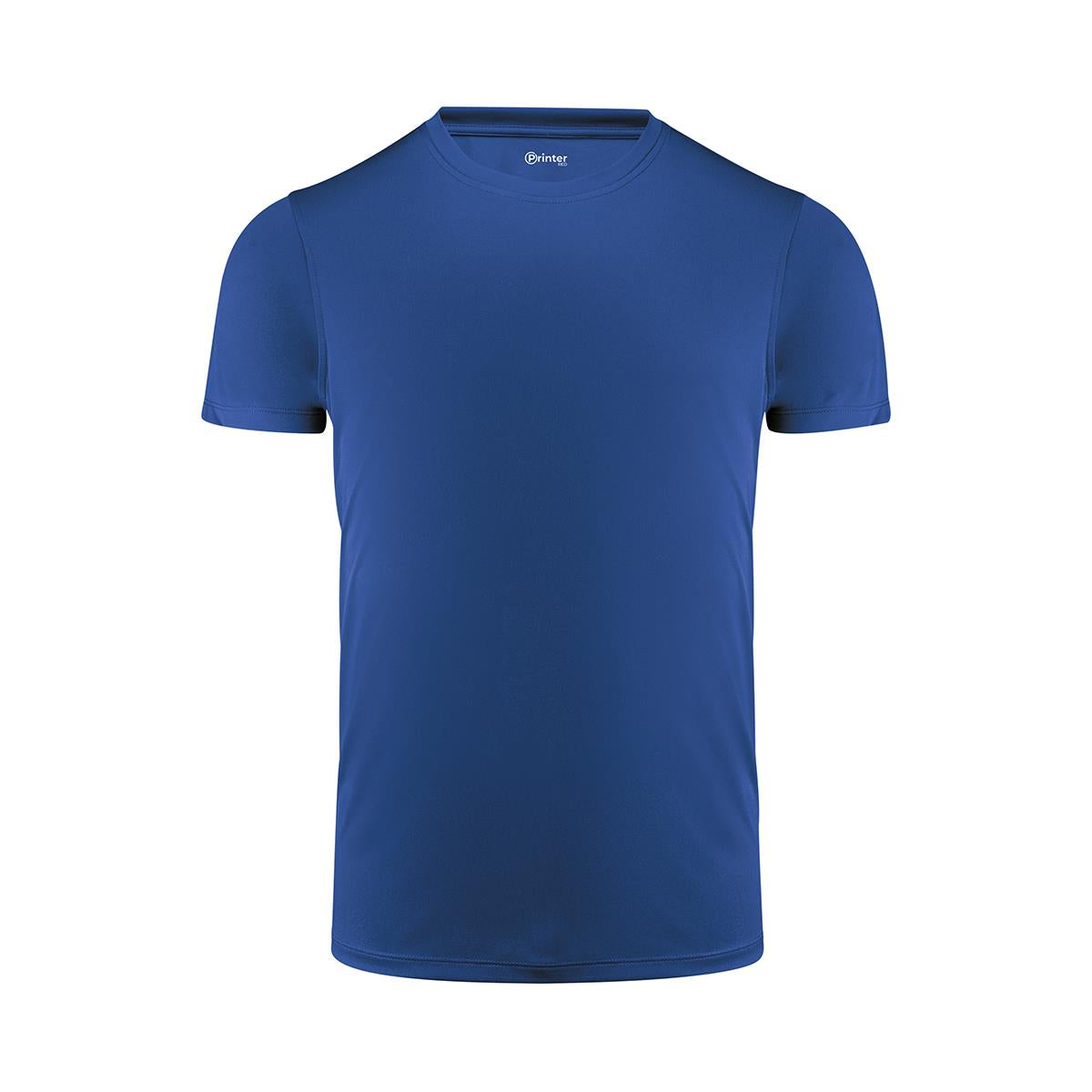 Men's Run Active Tee - Bright Blue - Front