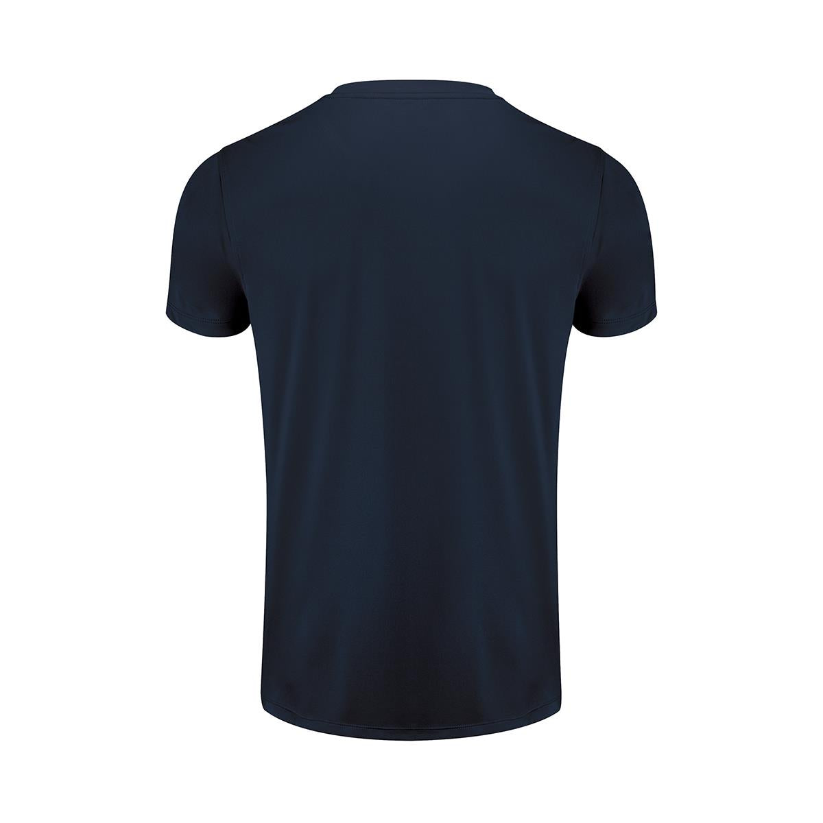 Men's Run Active Tee - Navy - Back