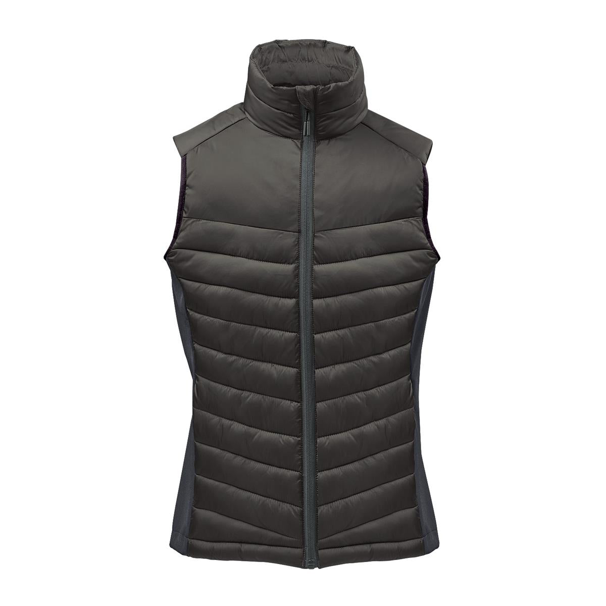 Women's Montserrat Thermal Vest - Black / Granite - Front