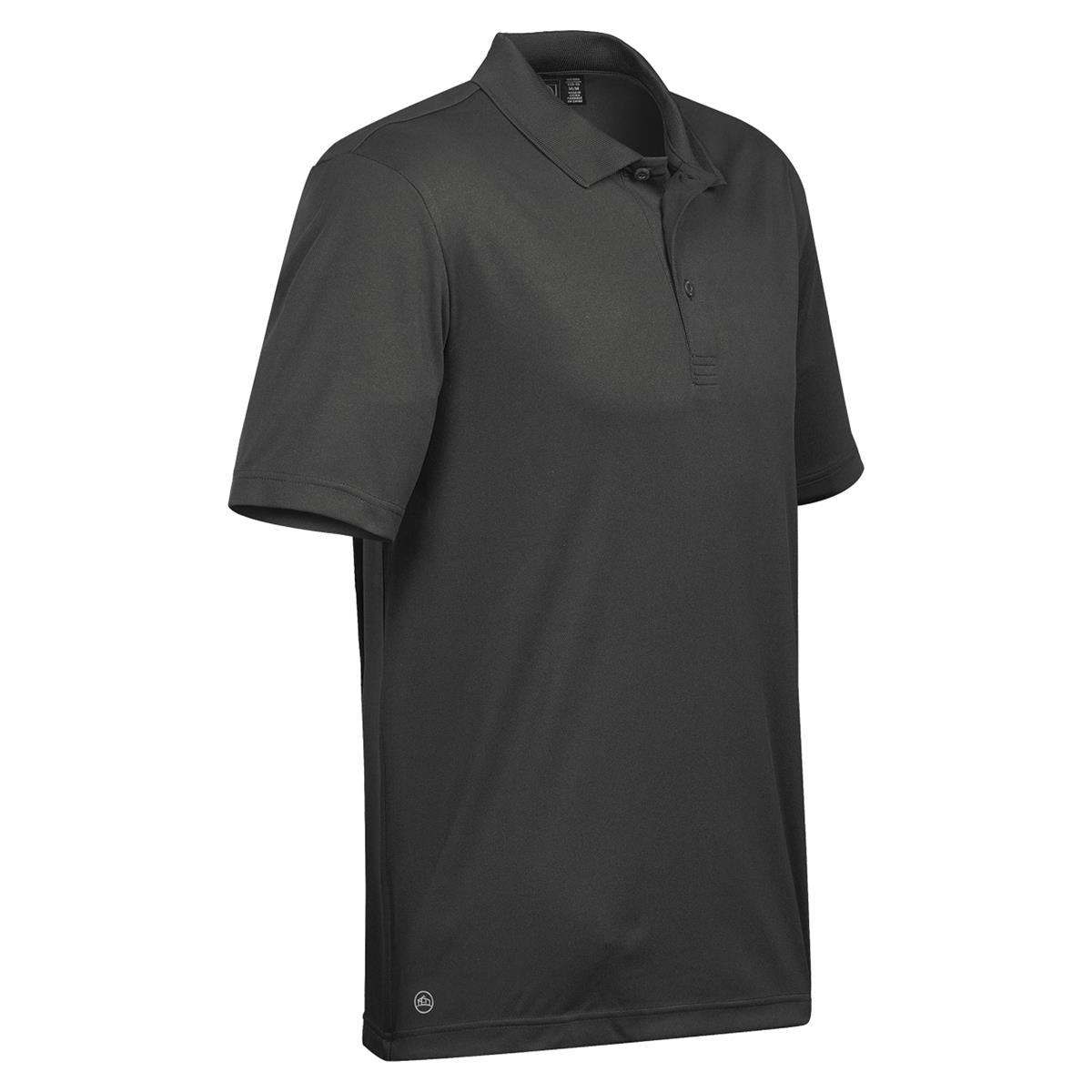Men's Eclipse Pique Polo - Carbon - Back