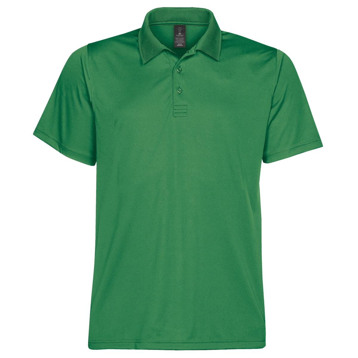 Men's Eclipse Pique Polo - Evergreen - Front