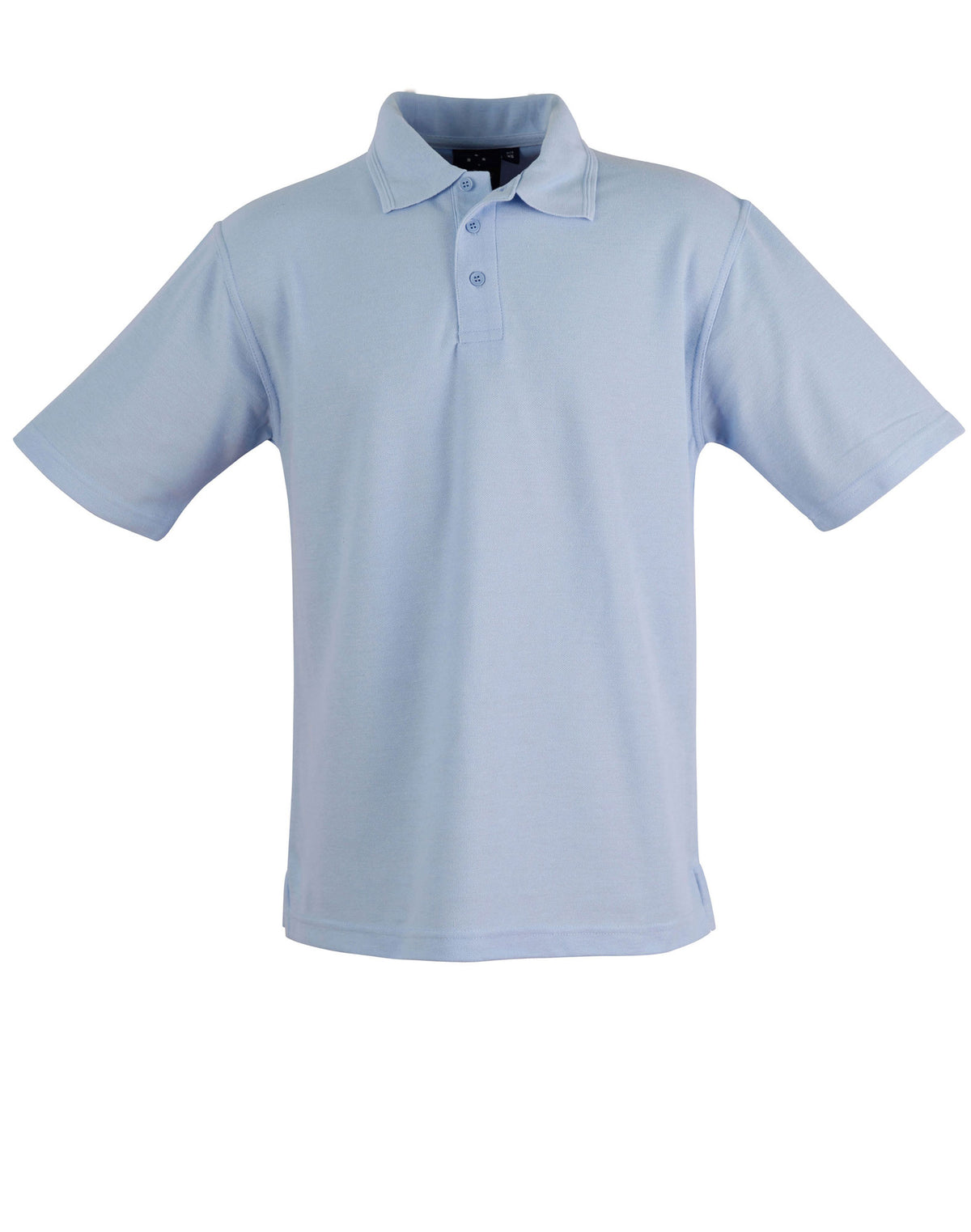Traditional Polo Unisex - Skyblue - Front
