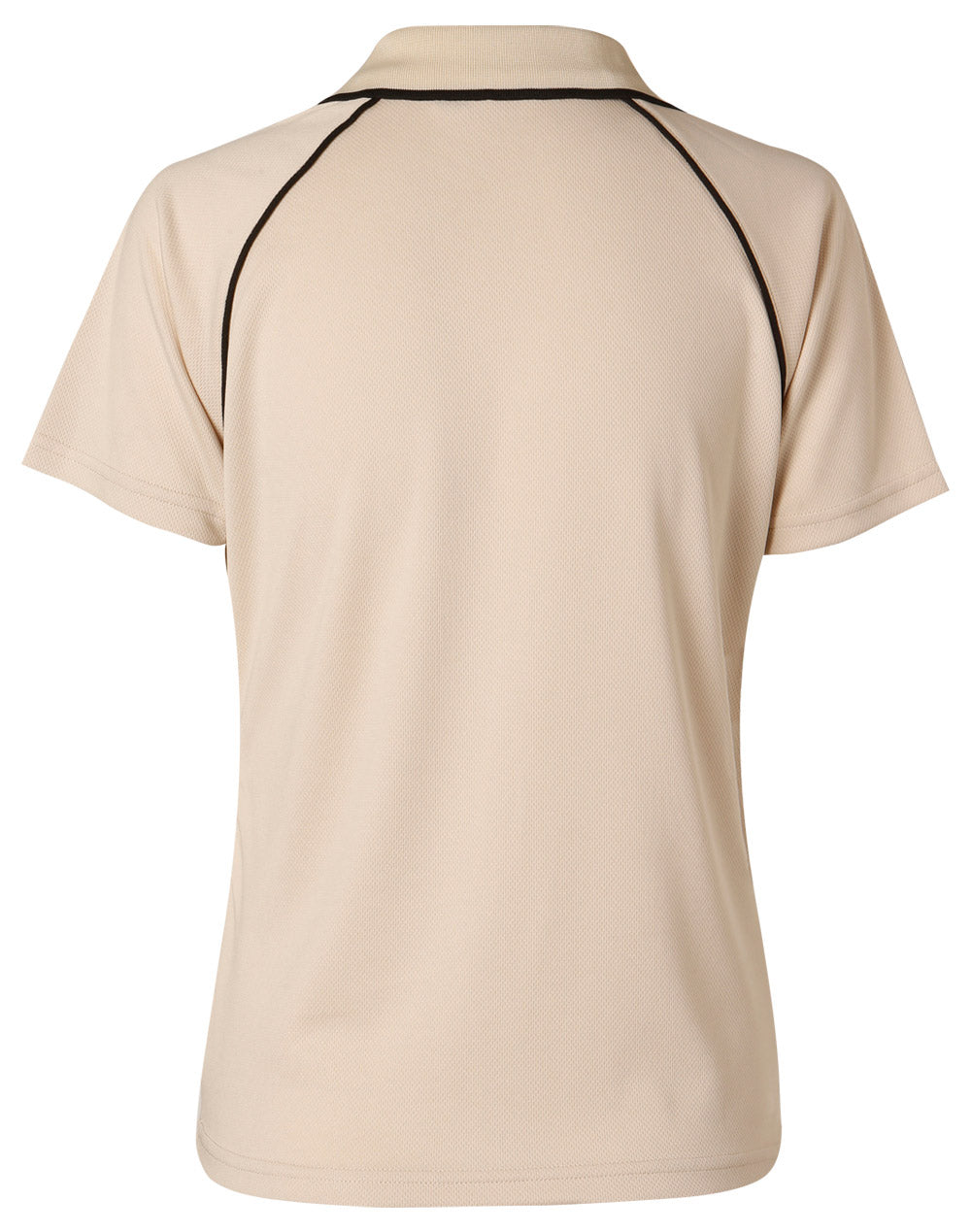 Champion Polo Men's - Stone/Black - Back