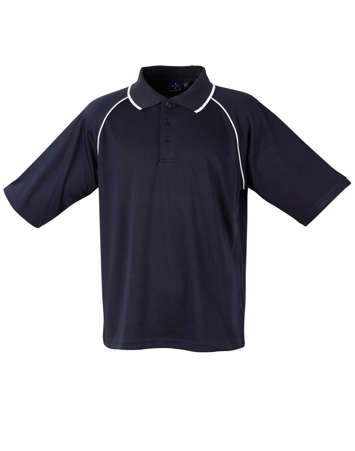 Champion Polo Men's - Navy/White - Front