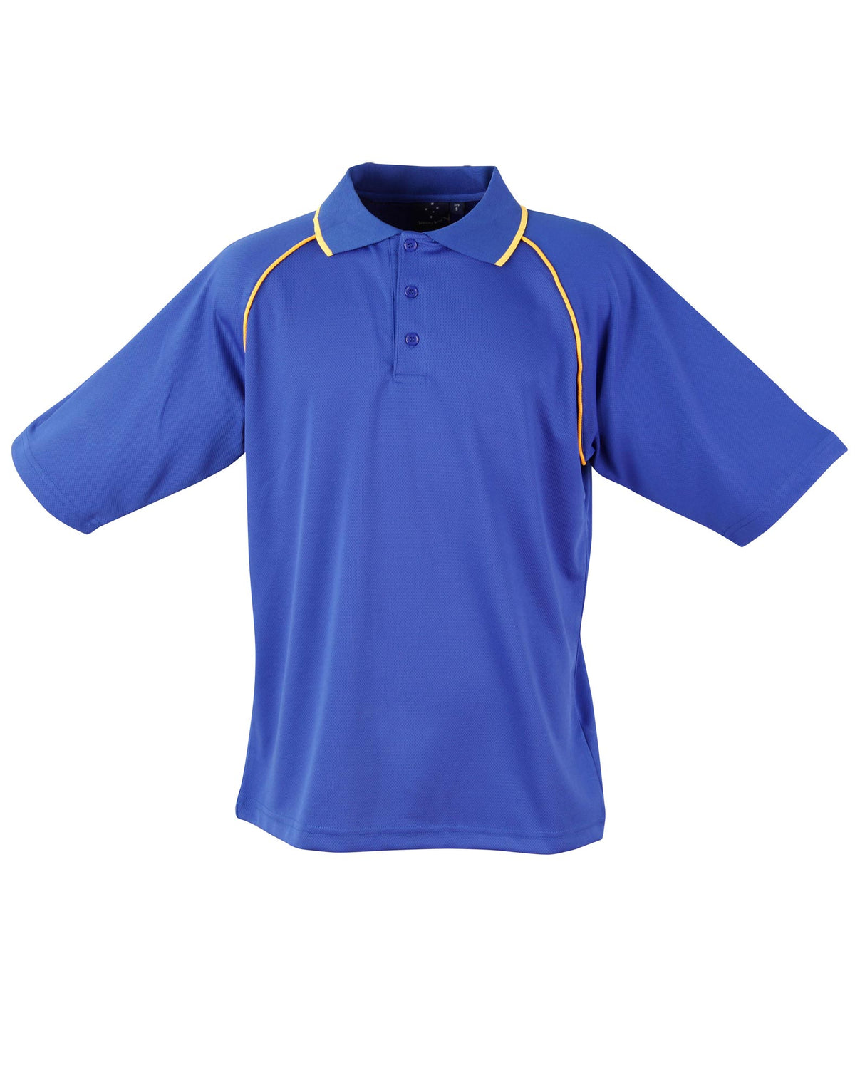 Champion Polo Men's - Royal/Gold - Front