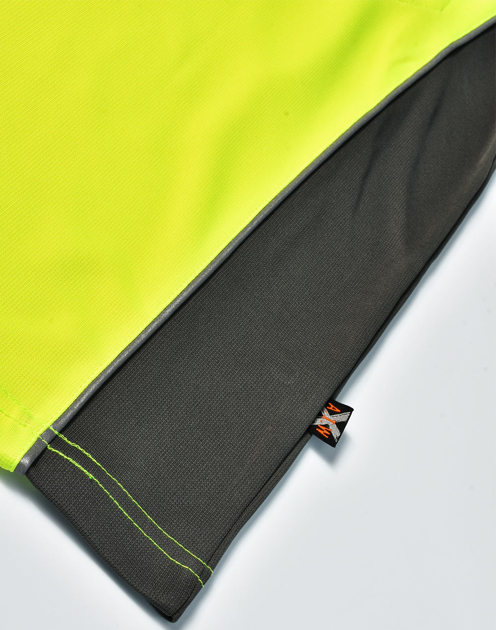 Unisex Cooldry® Vented Polo - Yellow/Ash - View