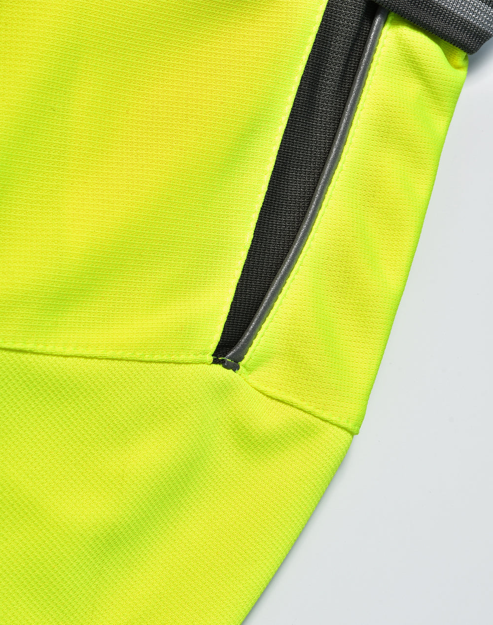 Unisex Cooldry® Vented Polo - Yellow/Ash - View