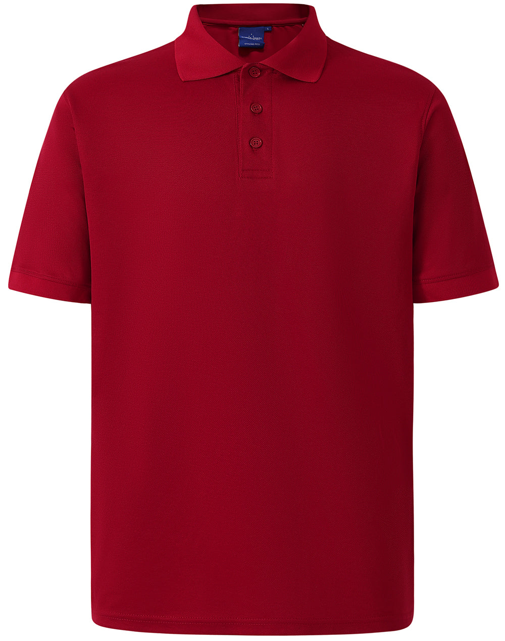 Victory Polo Men's - Ruby - Front