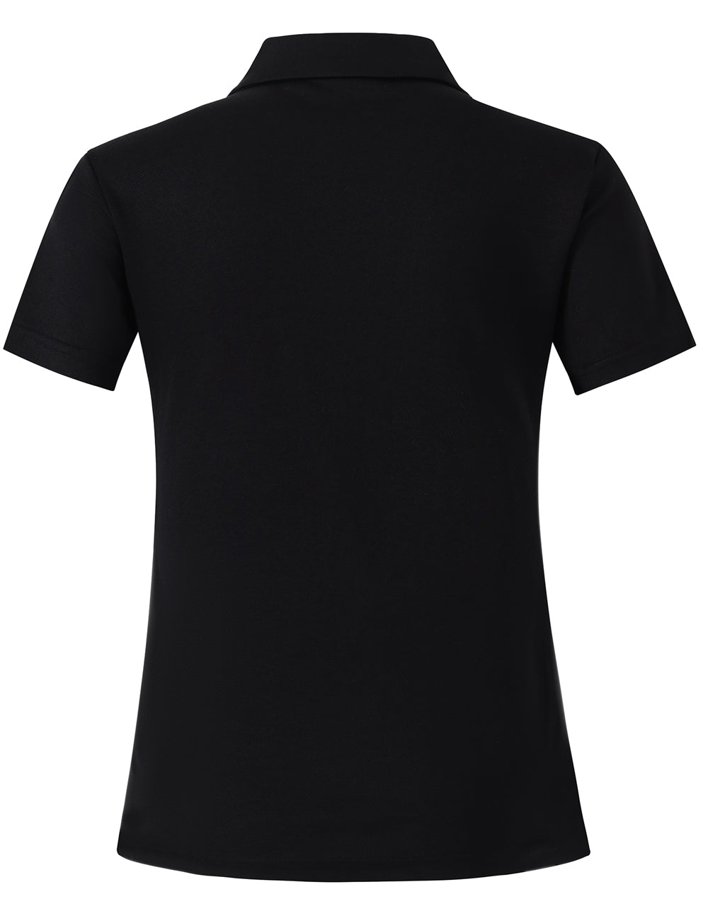 Victory Truedry® Short Sleeve Polo - Black - Back