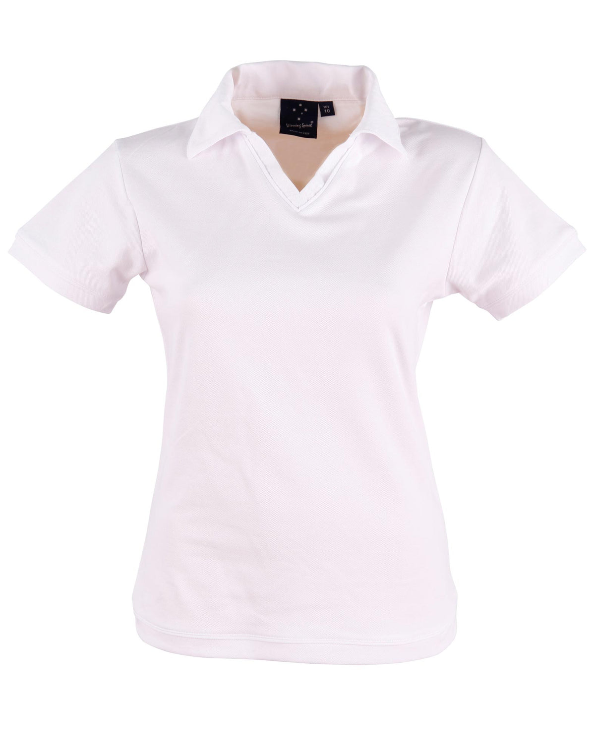 Victory Polo Ladies' - White - Front