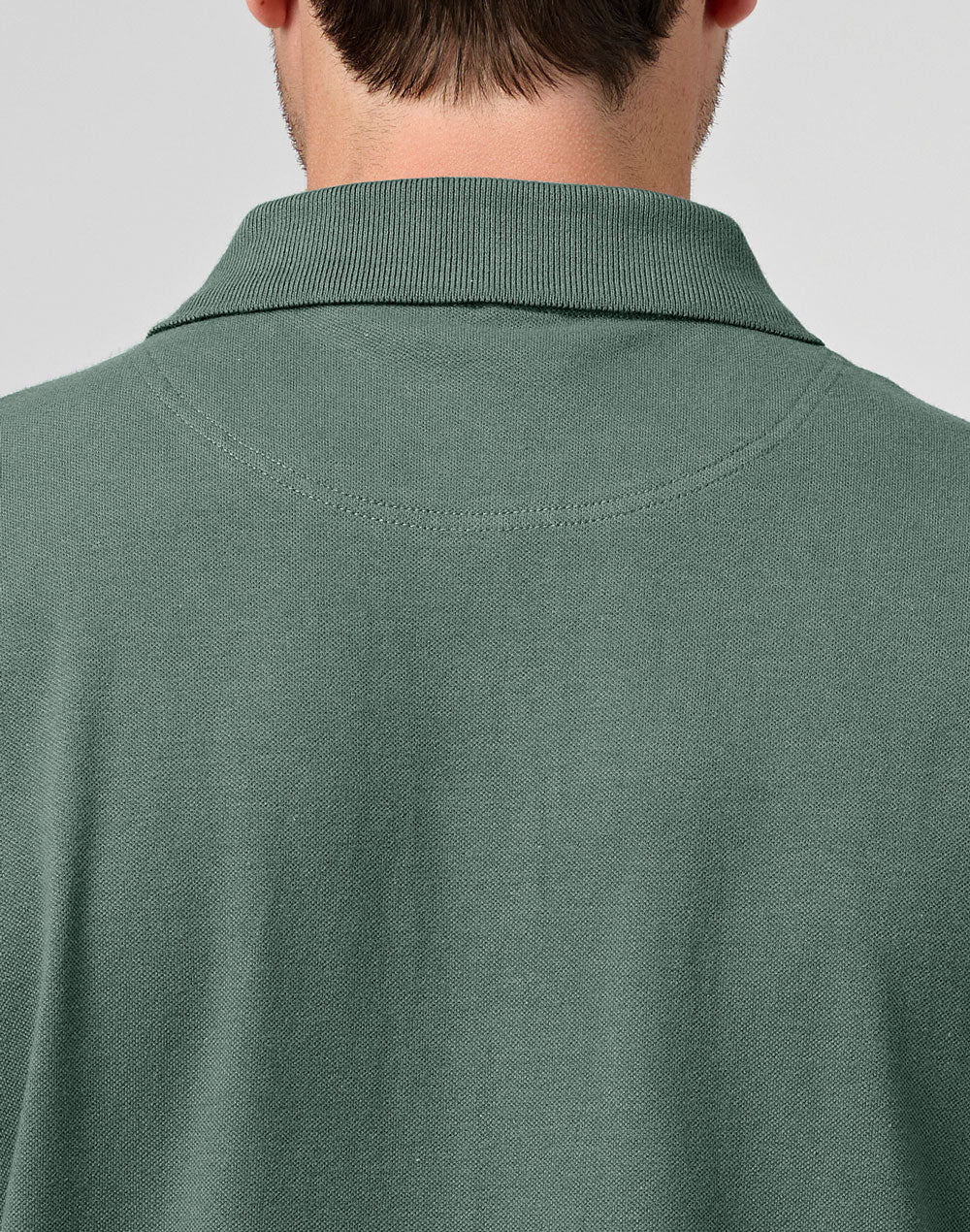 Darling Harbour Polo Men's - Earth Green - Back