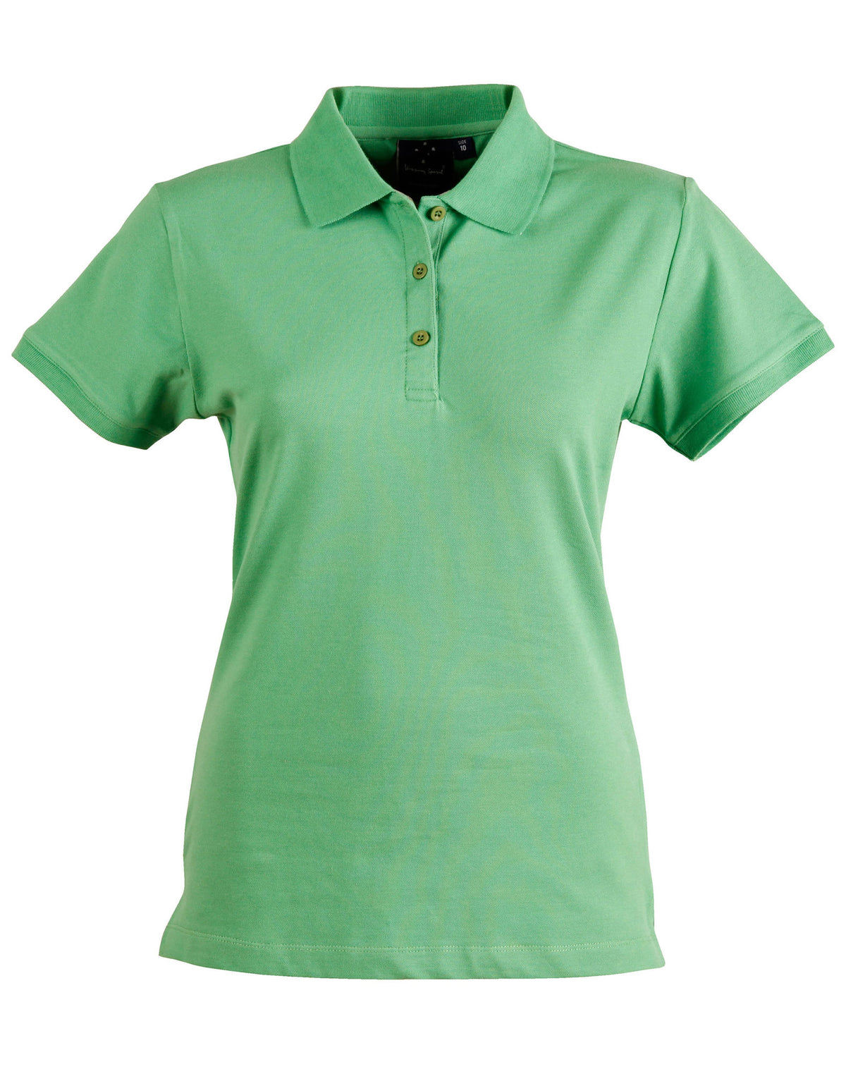 Darling Harbour Polo Ladies - Green Tea - Front