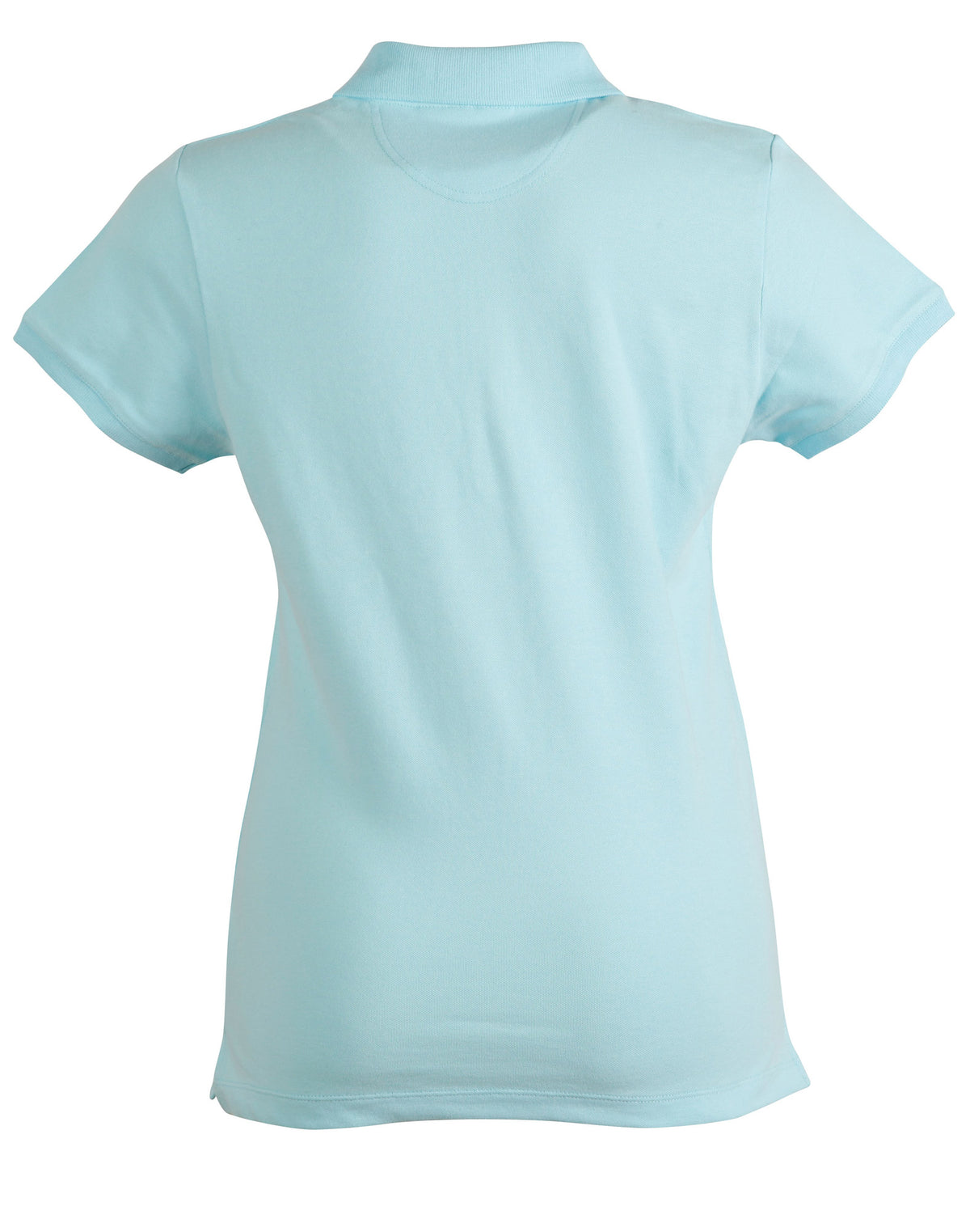 Darling Harbour Polo Ladies - Jasper Blue - Back
