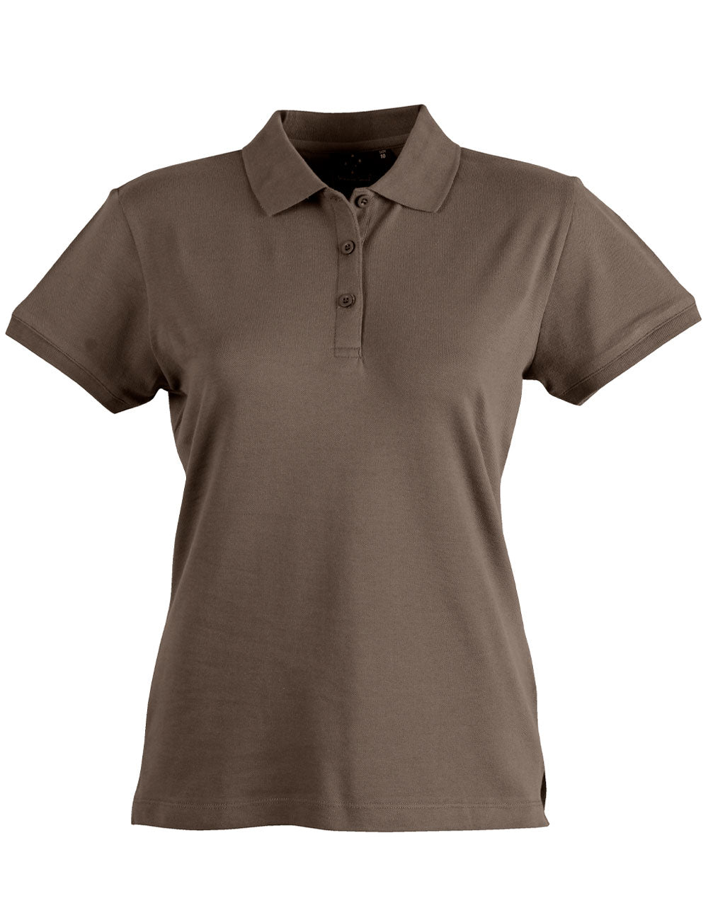 Darling Harbour Polo Ladies - Smoke Brown - Front