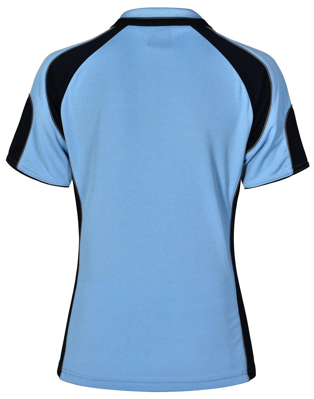 Alliance Polo Ladies - Skyblue/Navy - Back