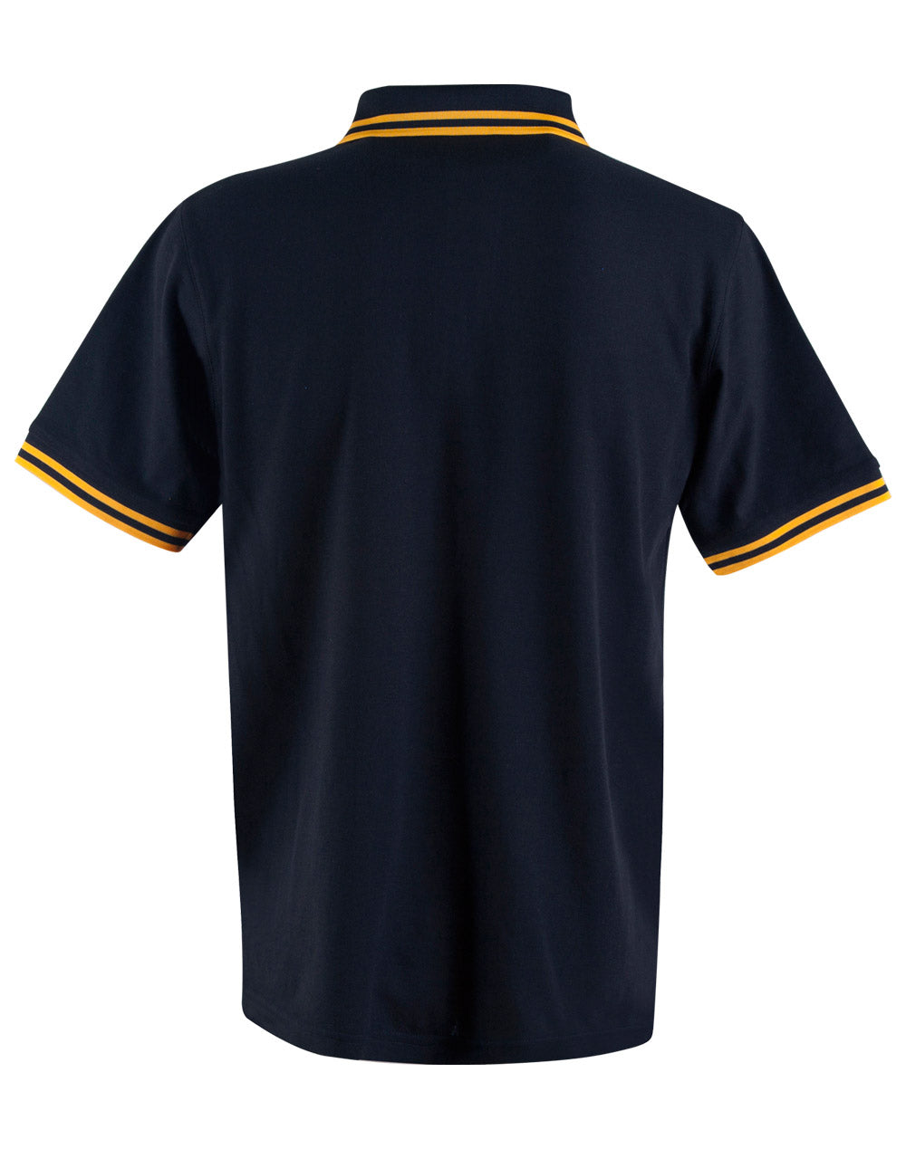 Grace Polo Men's - Black/Gold - Back