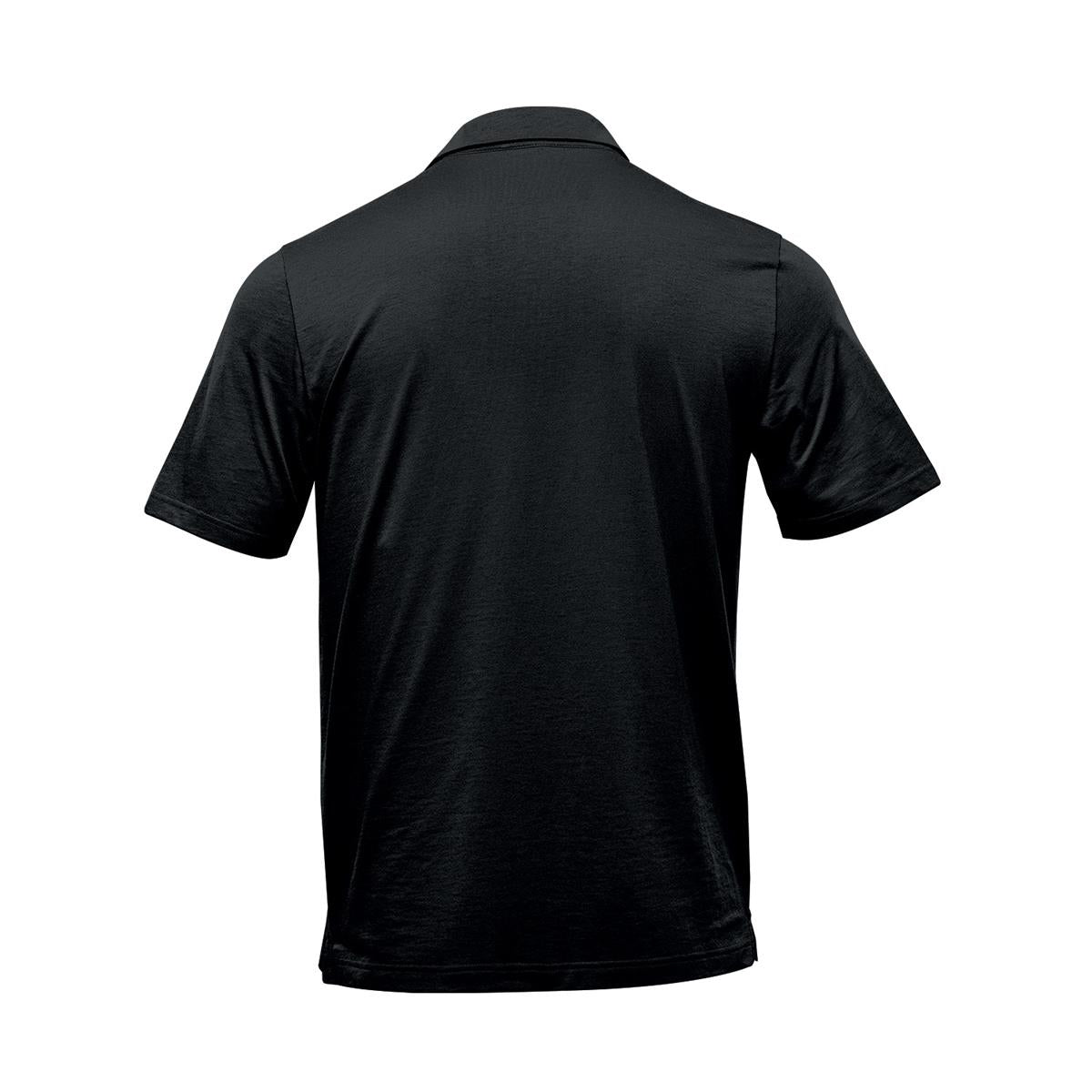 Men's Settebello Polo - Black - Back