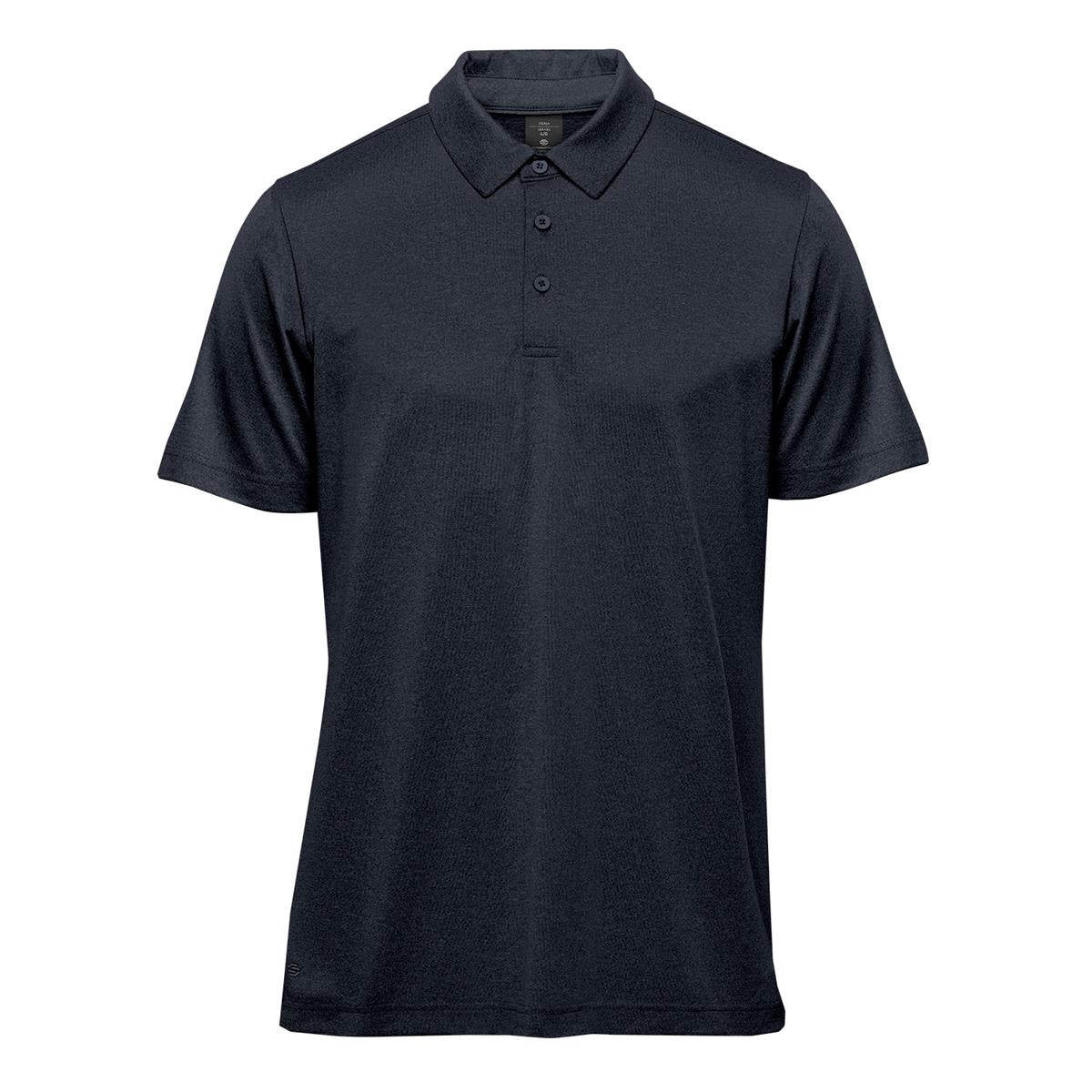 Men's Volante H2X-DRY Polo - Midnight Heather - Front