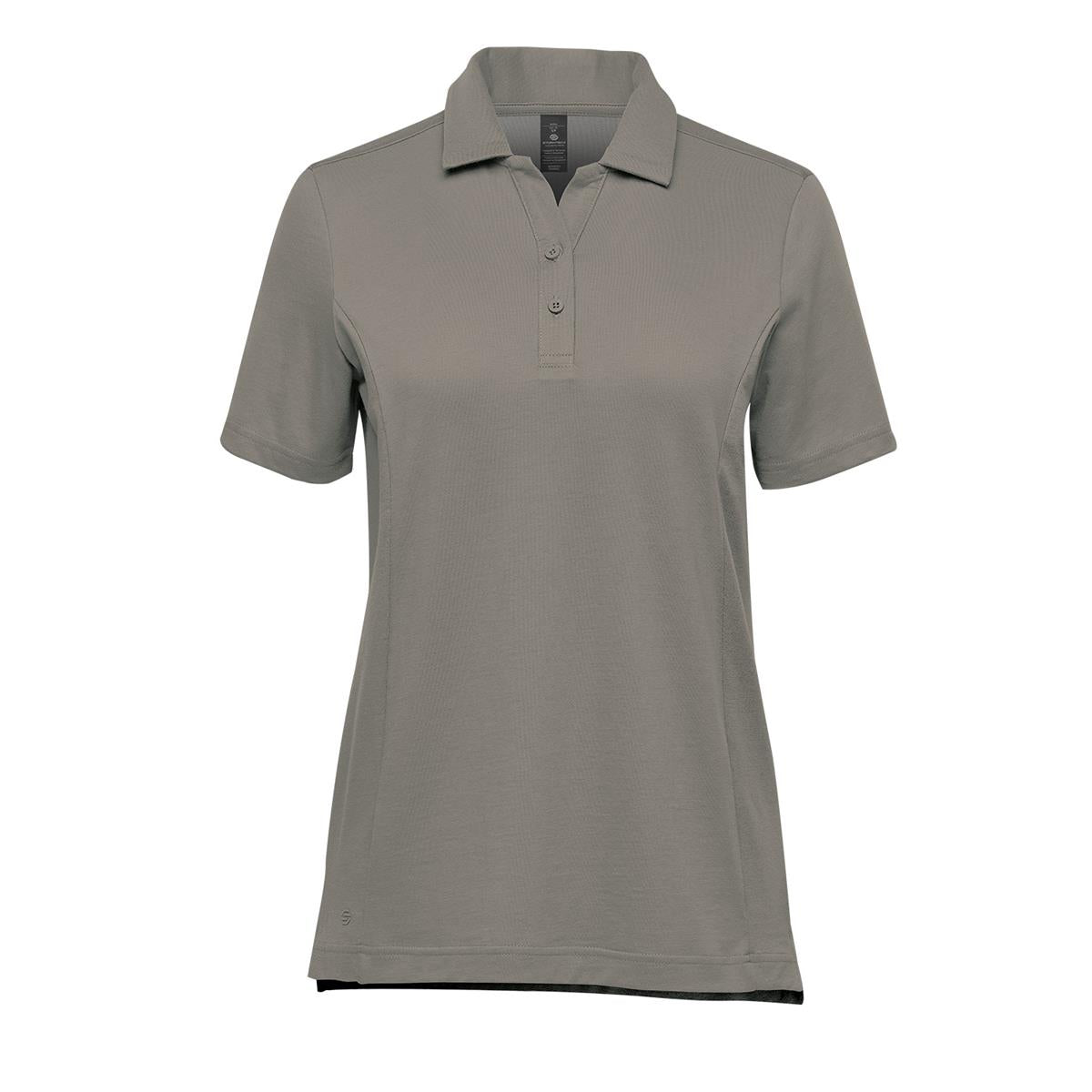 Women's Nevada Micro Pique Polo - Granite - Front