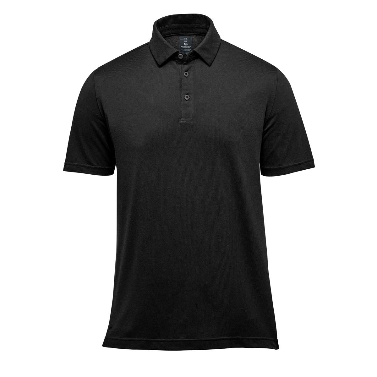 Men's Sonora H2X-Dry Polo - Black - Front