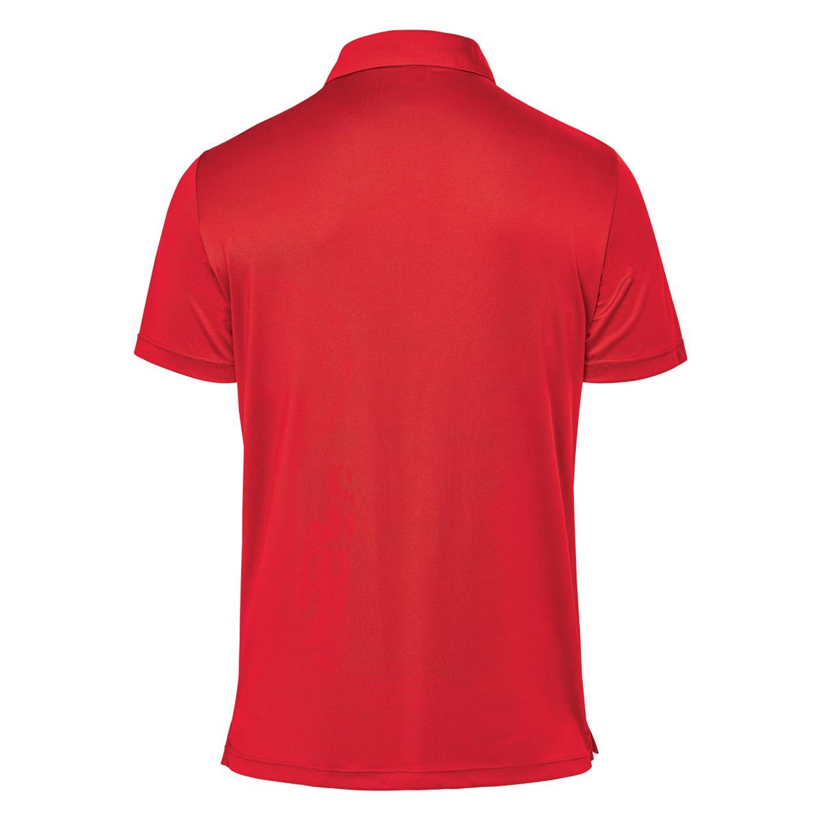 Men's Monterey Polo - Red - Back