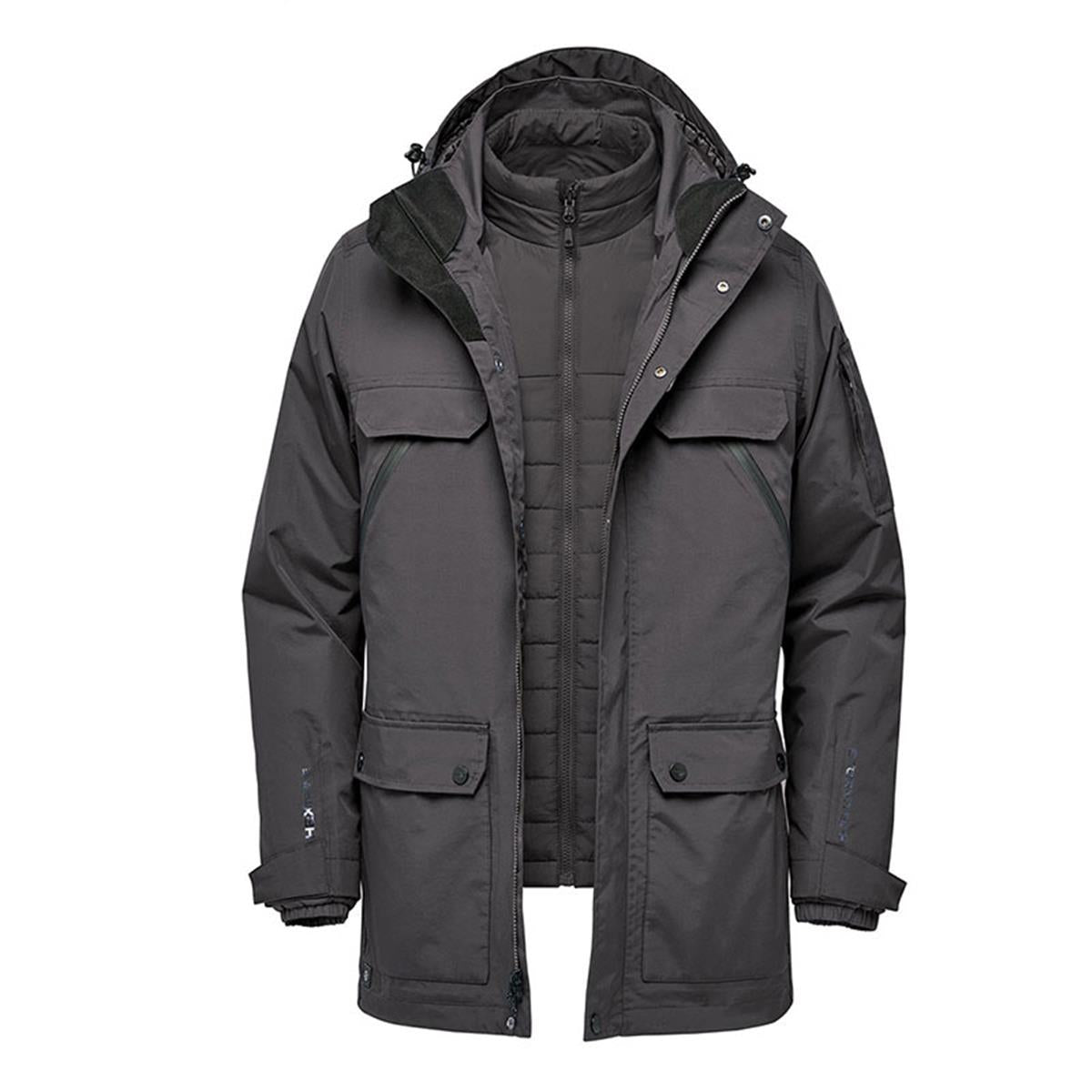 Men's Fairbanks 5-in-1 System Jacket - Graphite - Front