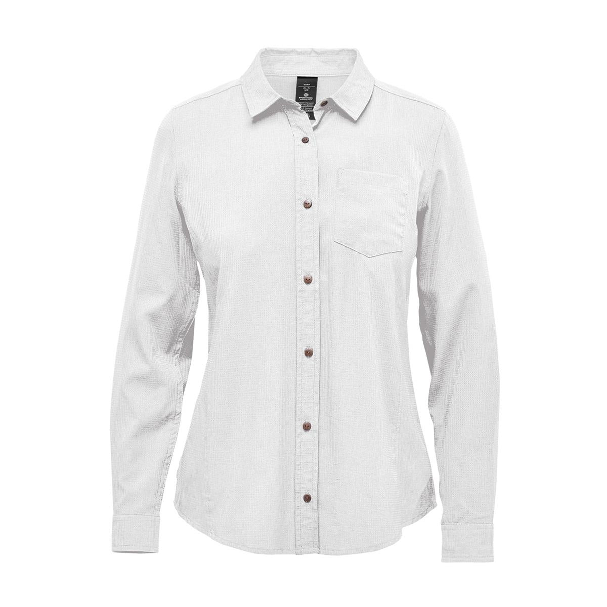 Women's Azores Quick Dry Shirt - White - Front