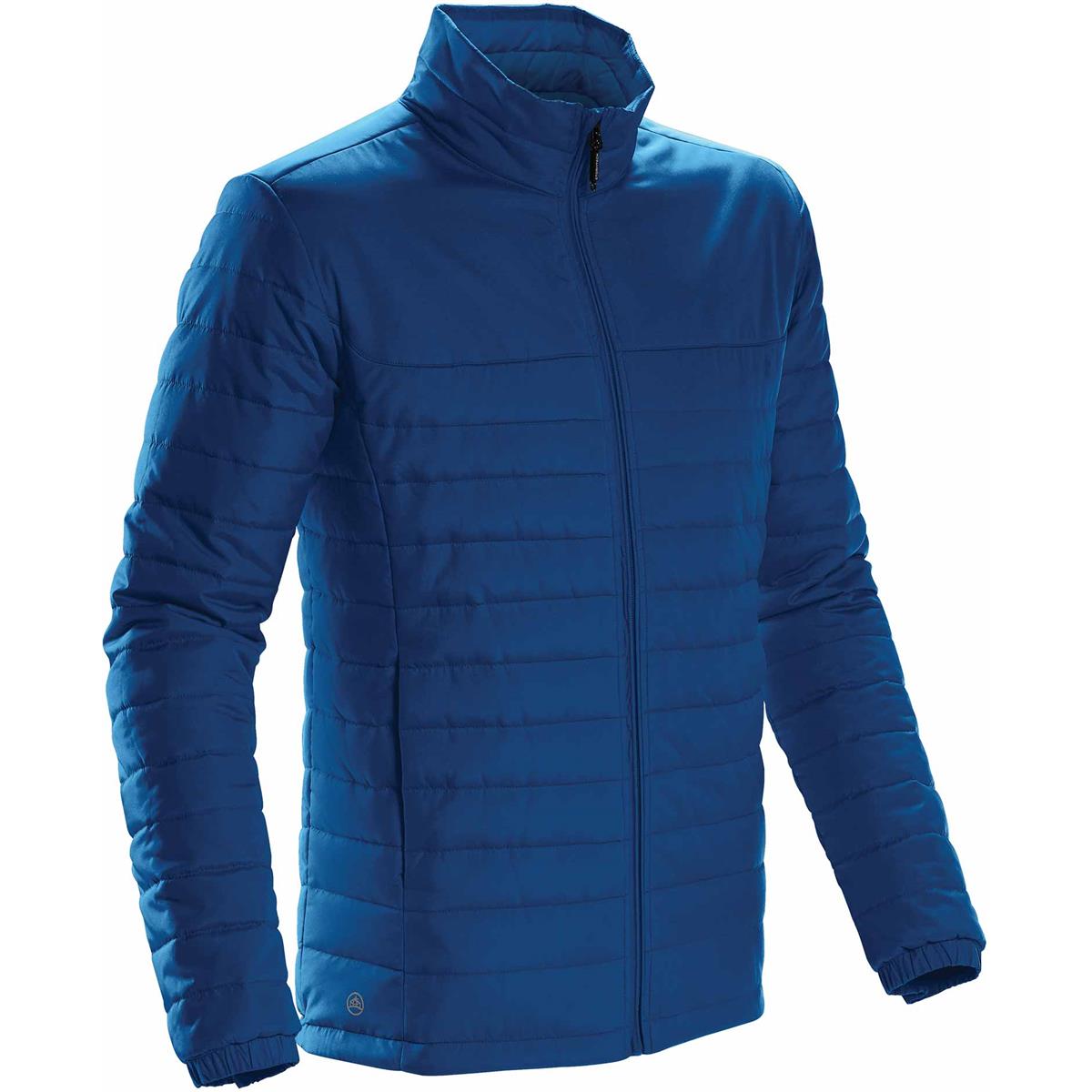 Men's Nautilus Quilted Jacket - Azure Blue - Back
