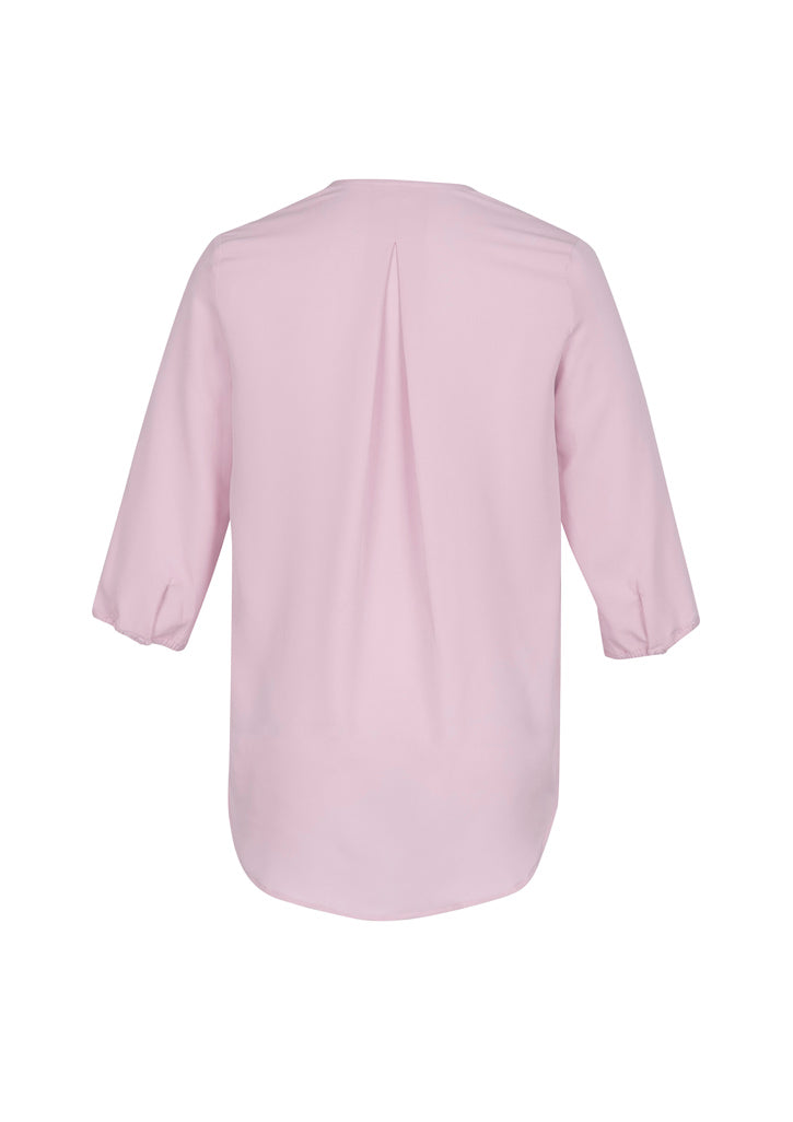 Lily Womens Longline Blouse - Amethyst - View