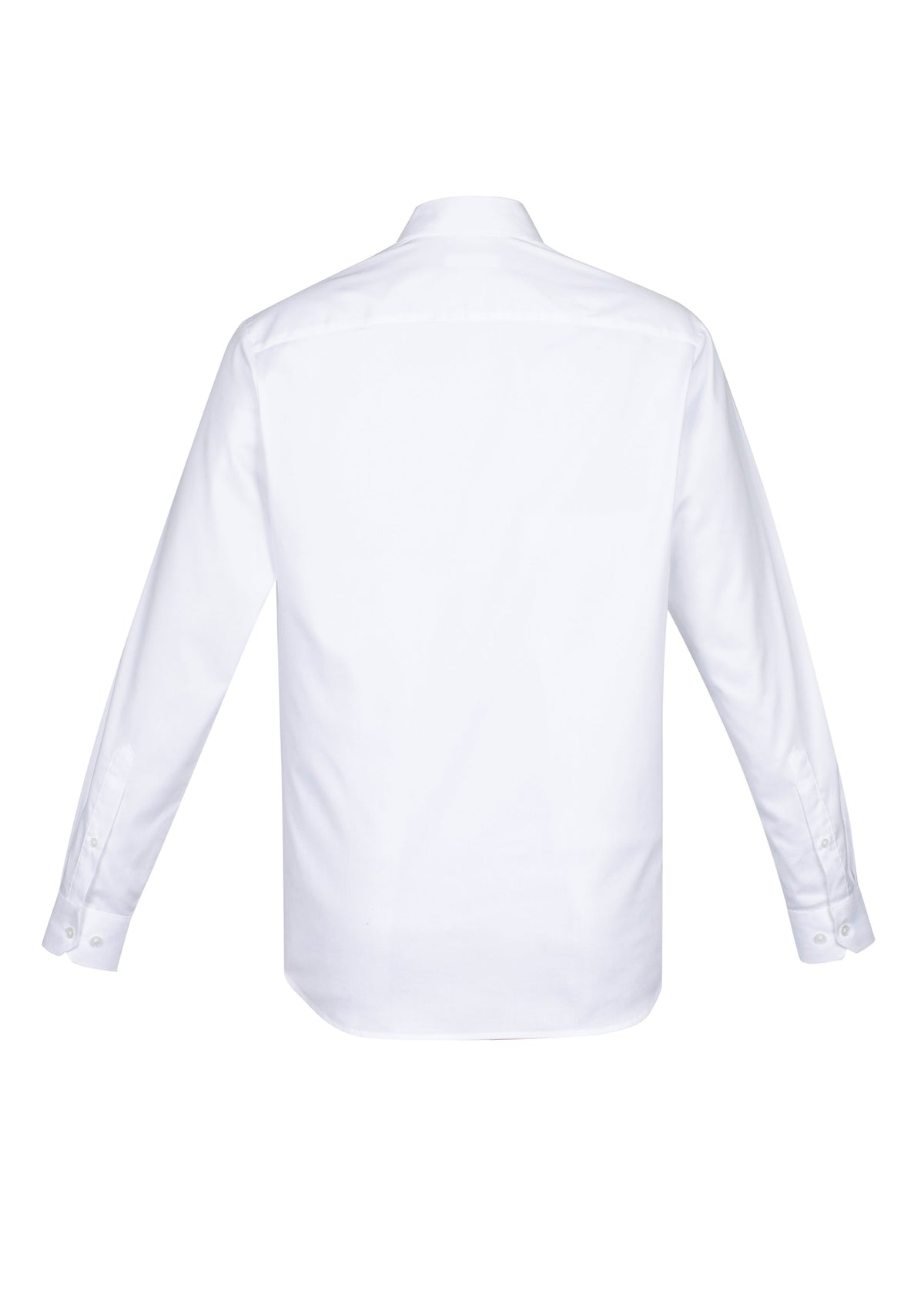 Camden Mens Long Sleeve Shirt - White - Back