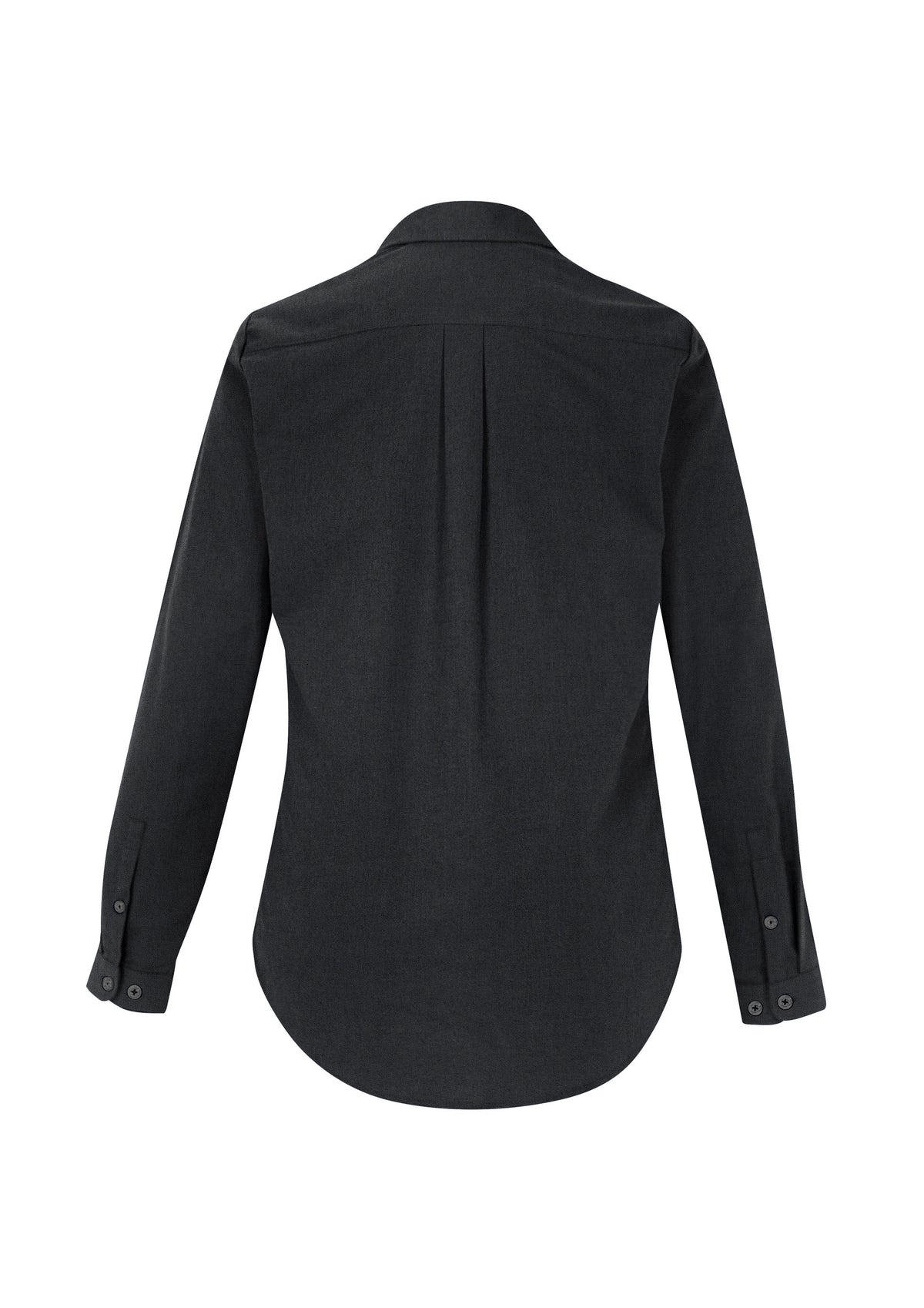 Memphis Womens Long Sleeve Shirt - Black - Back