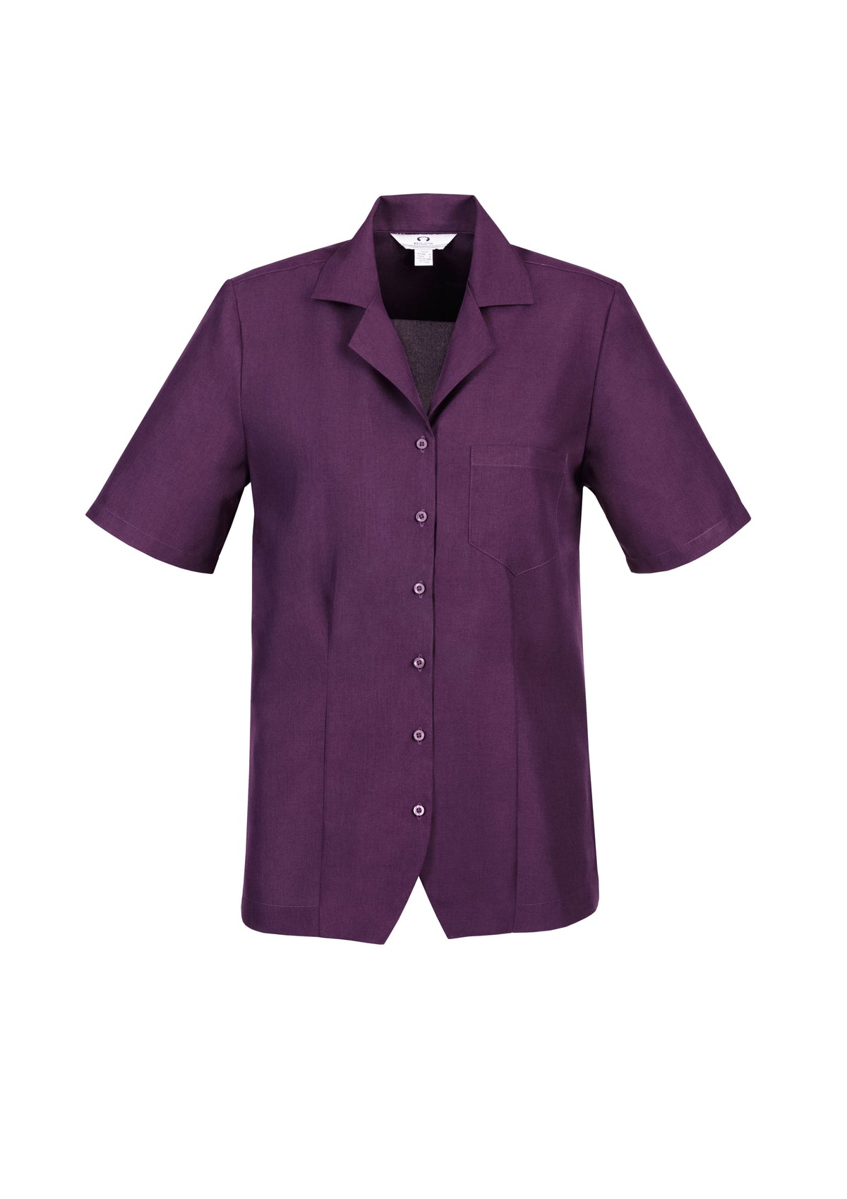 Oasis Womens Overblouse - Grape - Front