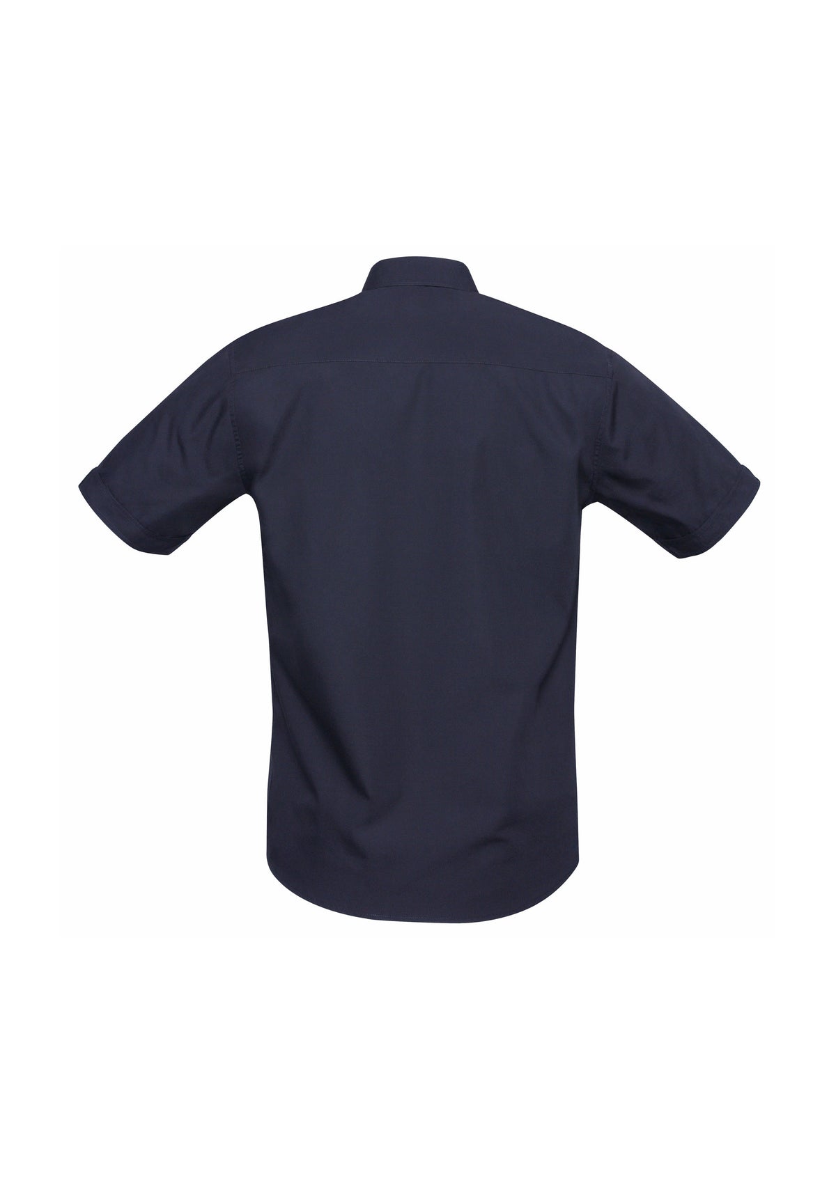 Bondi Mens Short Sleeve Shirt - Navy - Back
