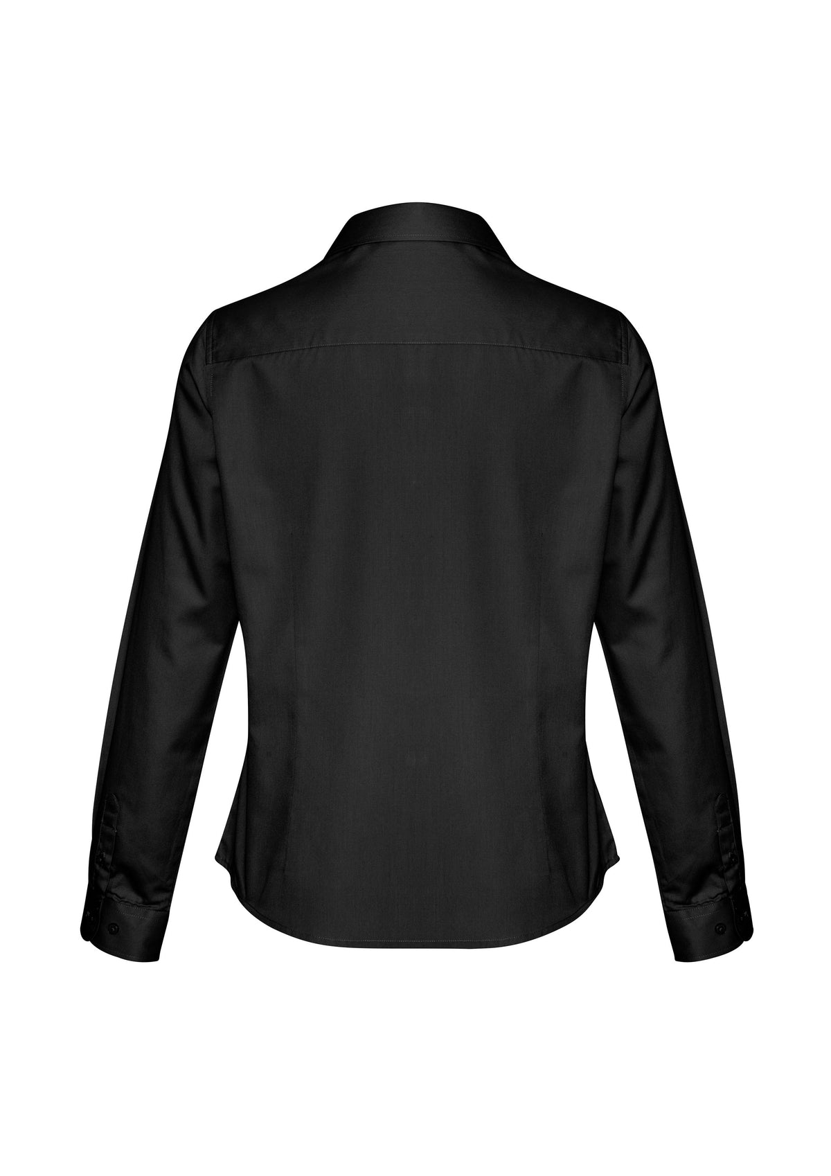 Dalton Womens Long Sleeve Shirt - Black - Back