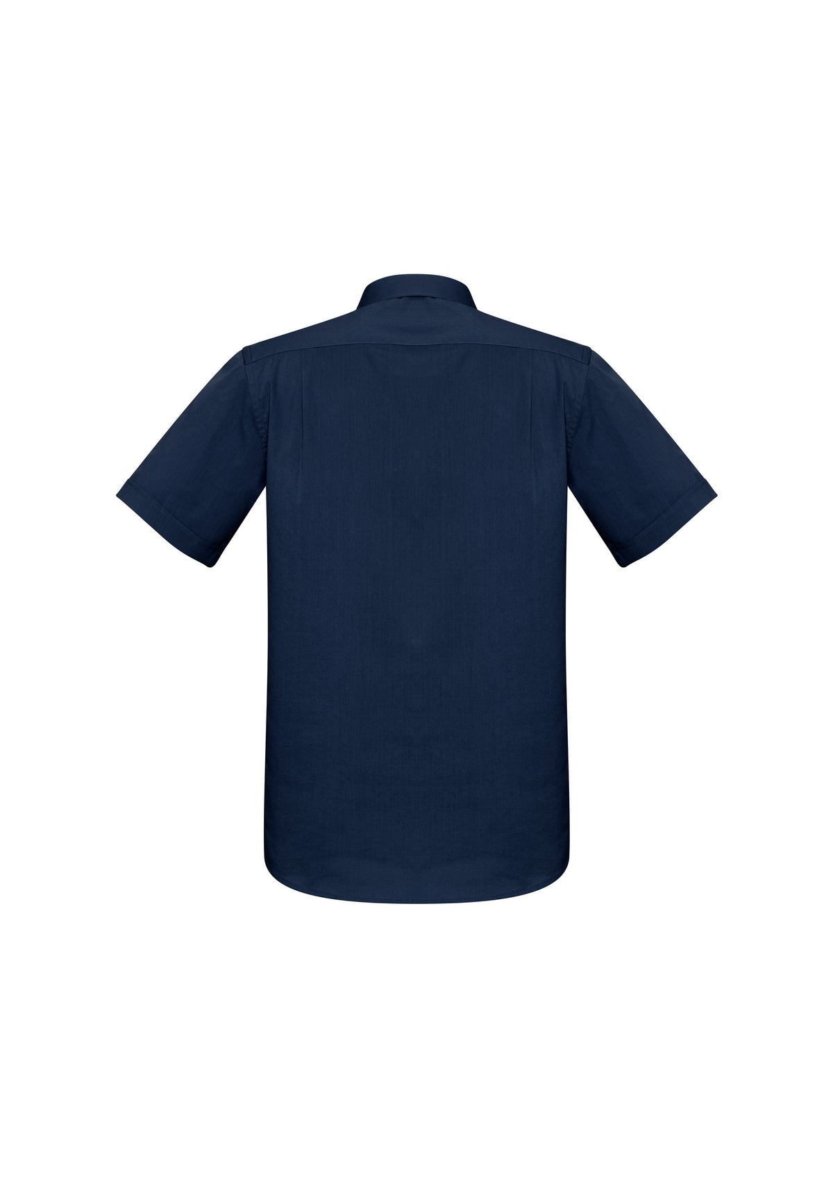 Monaco Mens Short Sleeve Shirt - Ink - Back