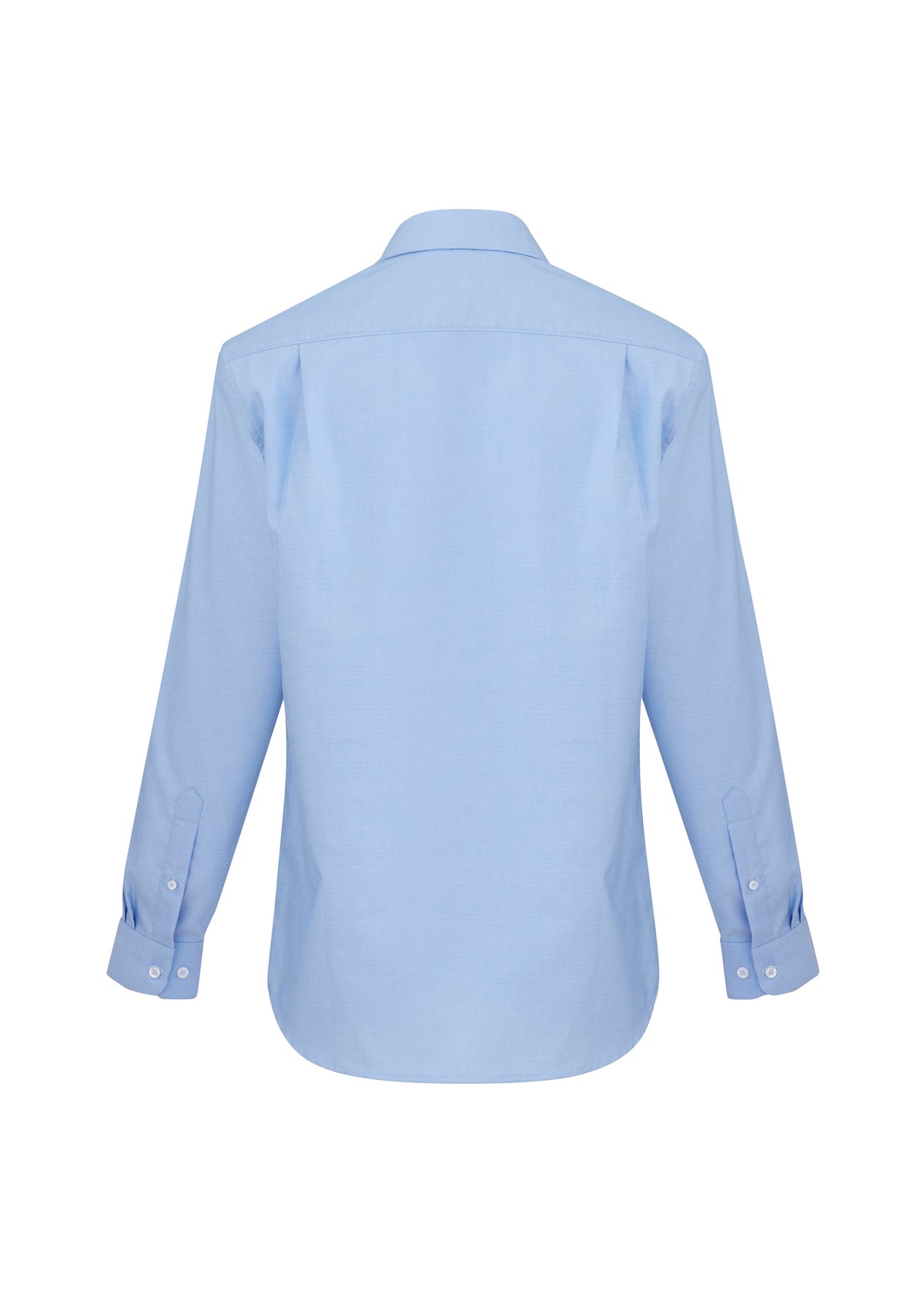 Regent Mens Long Sleeve Shirt - Blue - Back