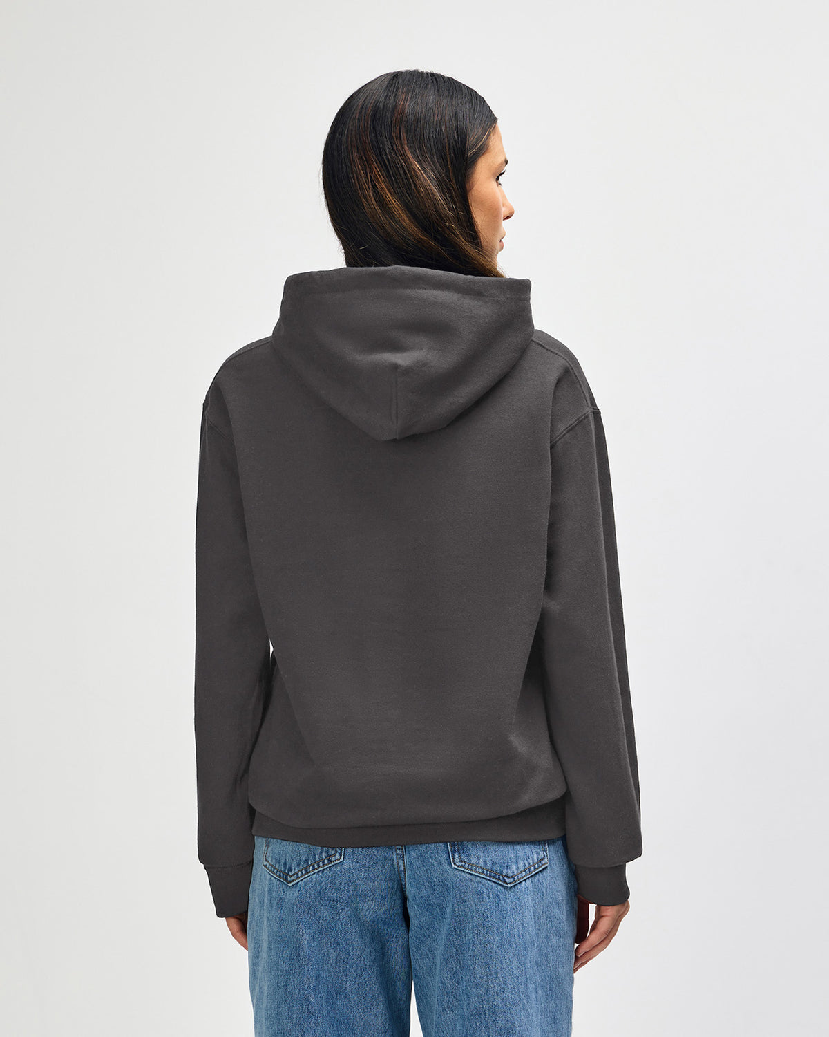 Gildan Softstyle SF500 Hoodie - Charcoal - Back