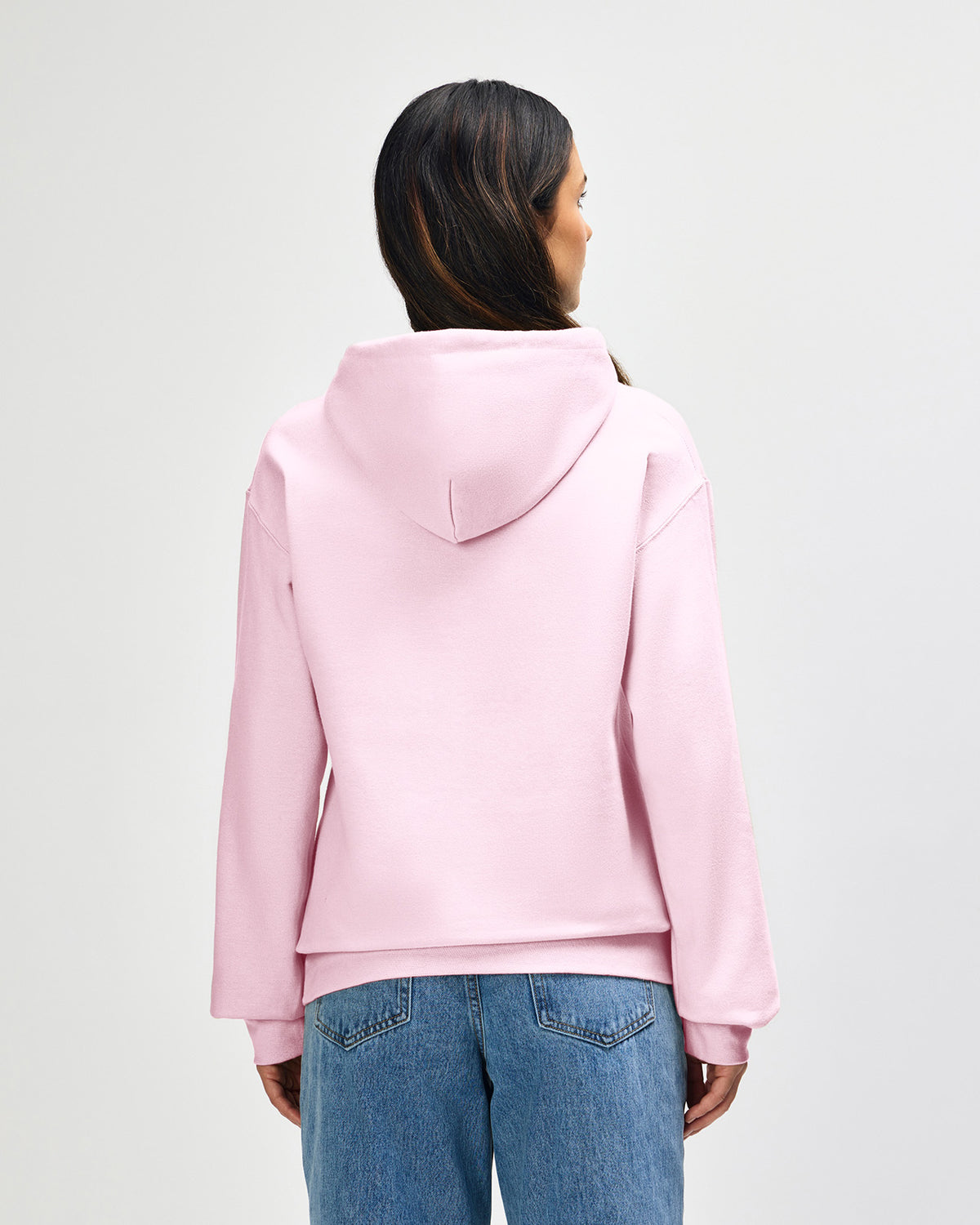 Gildan Softstyle SF500 Hoodie - Light Pink - Back