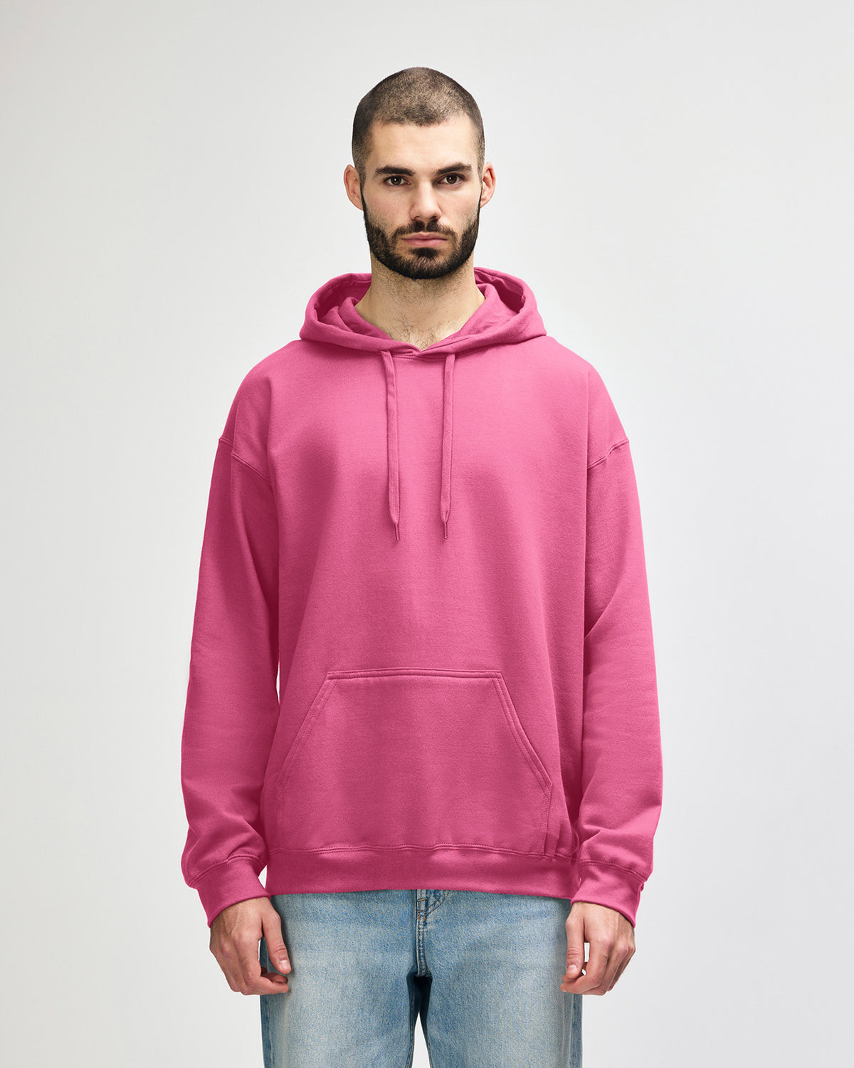 Gildan Softstyle SF500 Hoodie - Pink Lemonade
