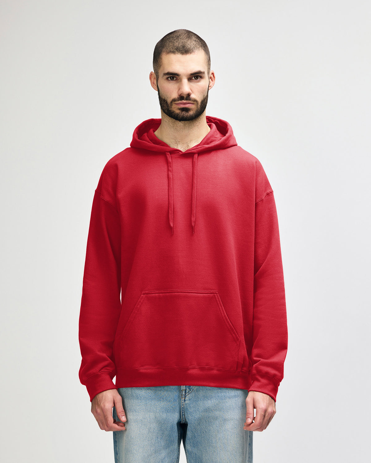 Gildan Softstyle SF500 Hoodie - Red
