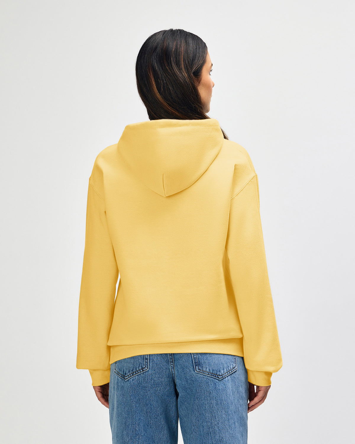 Gildan Softstyle SF500 Hoodie - Yellow Haze - Back