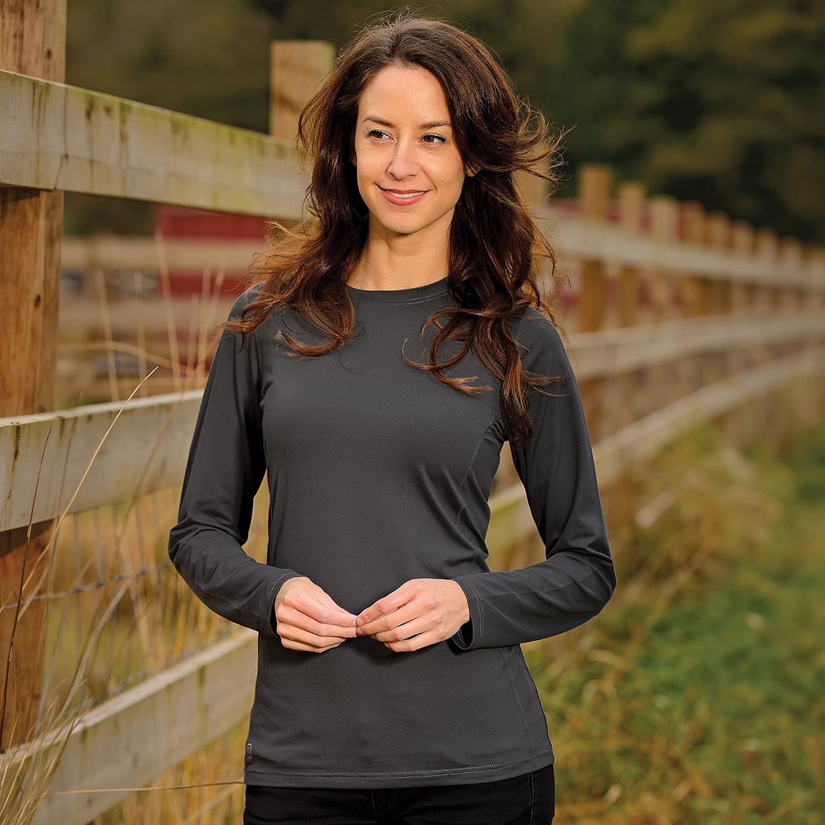 Women's Lotus H2X-Dry L/S Tee - view