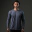 Men's Lotus H2X-Dry L/S Tee - view