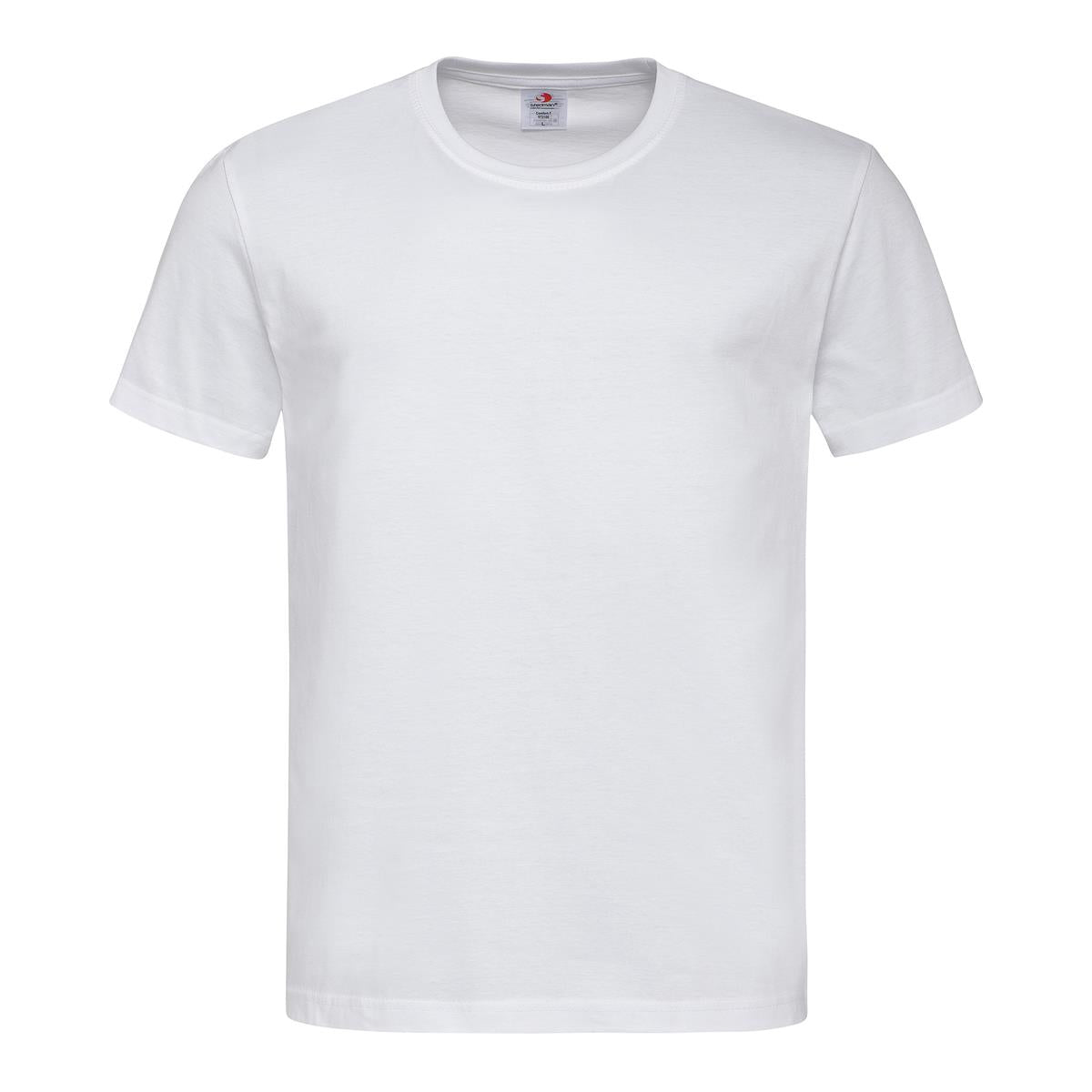 Men's Heavyweight Comfort-T Crew Neck - White - Front