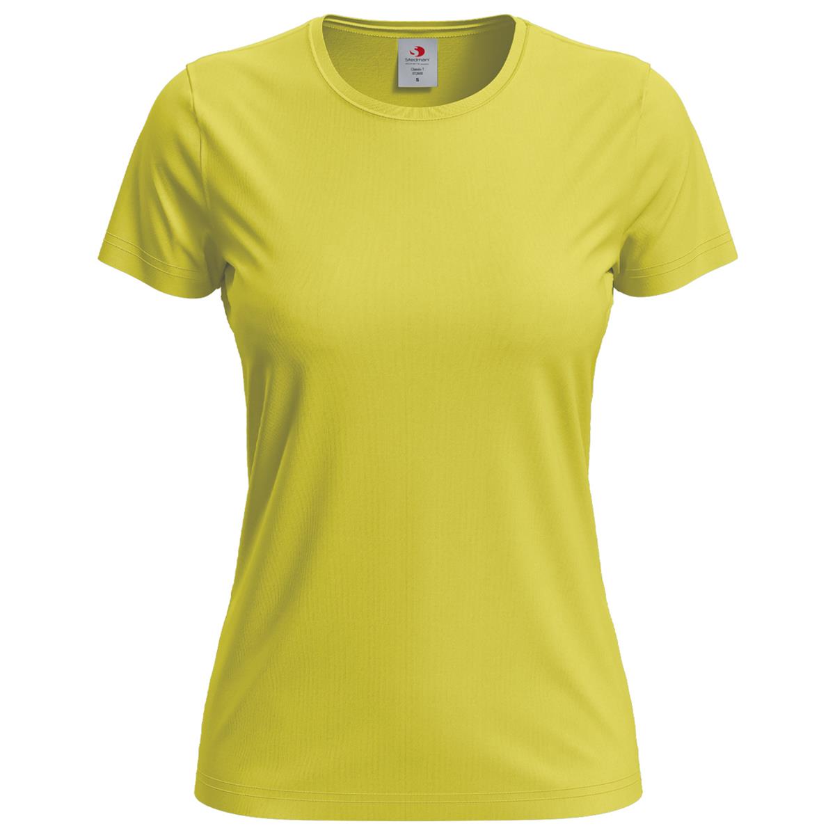 Women's Classic T - Yellow - Front