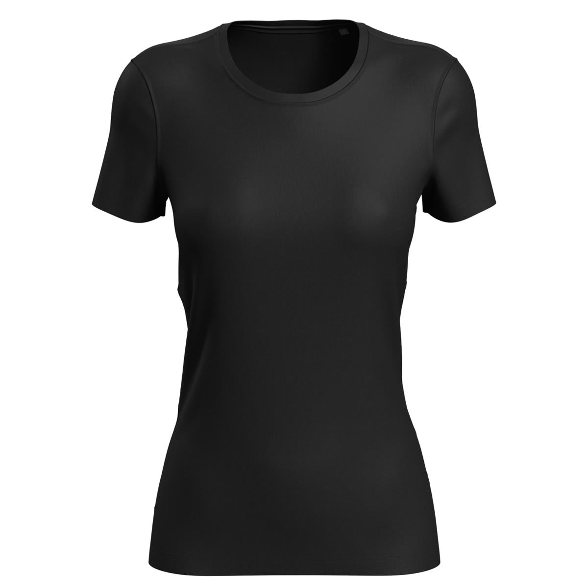 Women's Active Sports-T - Black Opal - Front