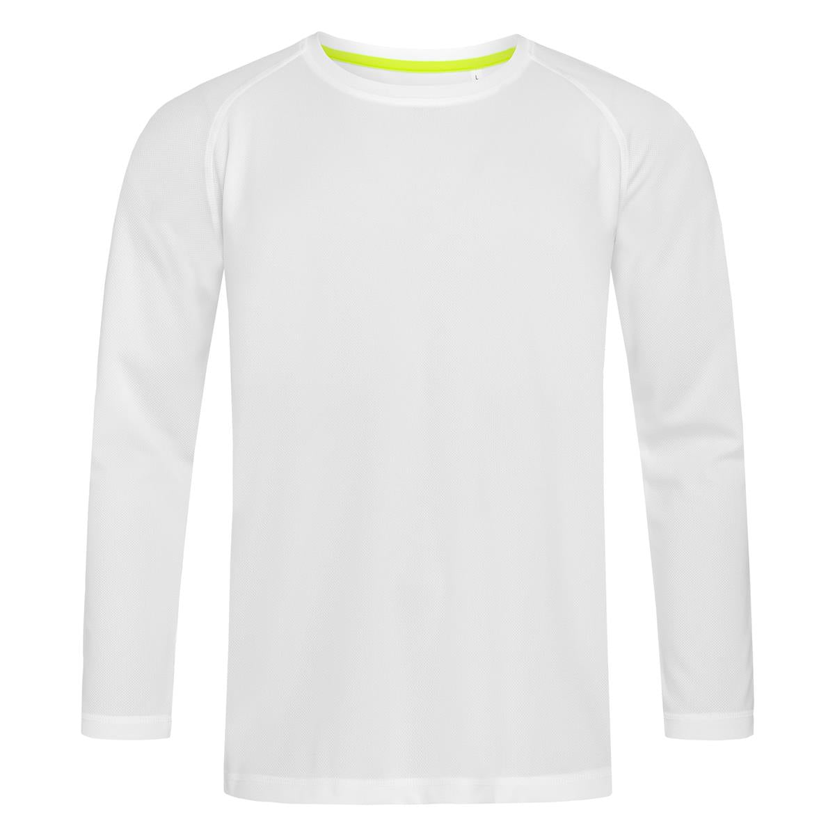 Men's Active 140 Long Sleeve - White - Front