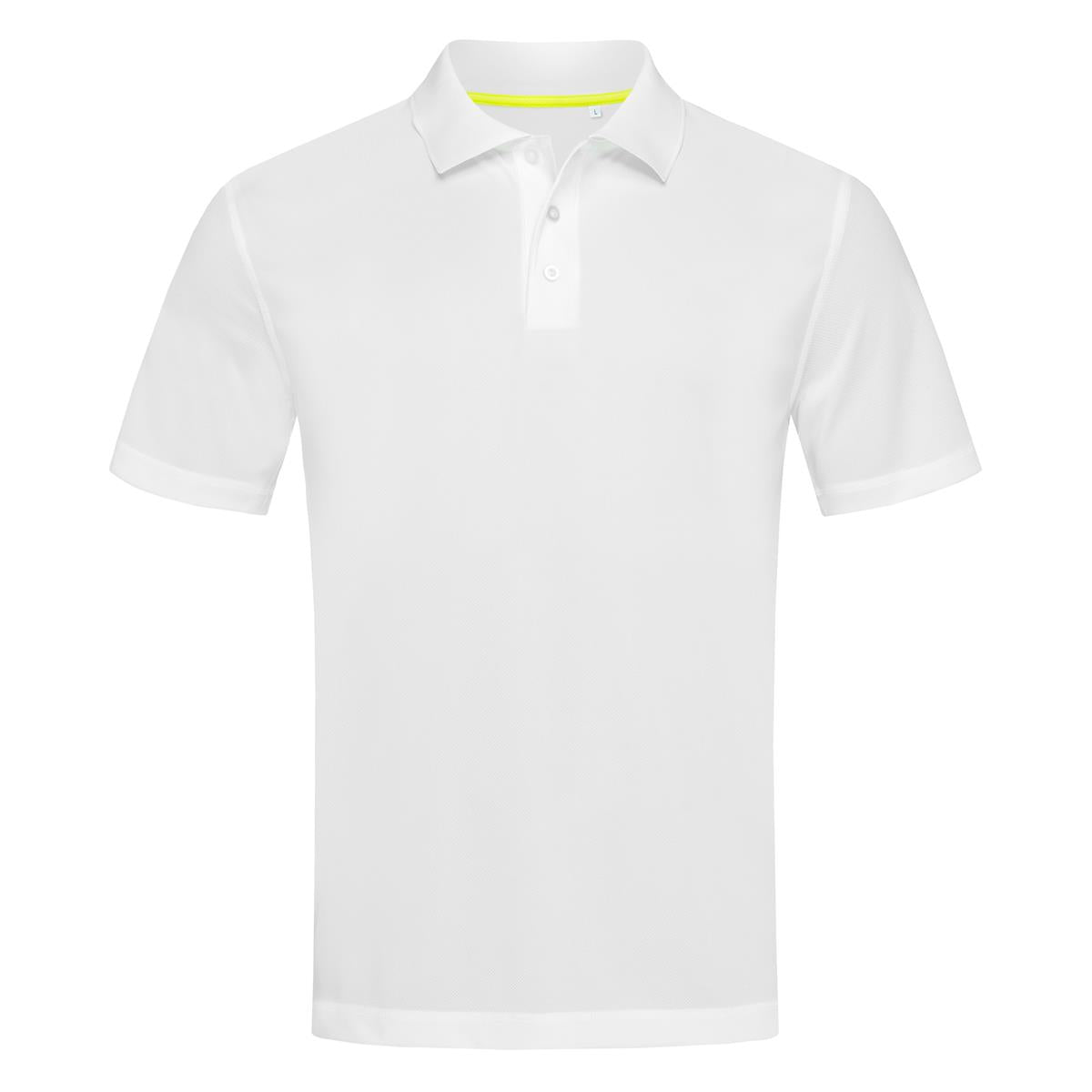 Men's Active 140 Polo - White - Front