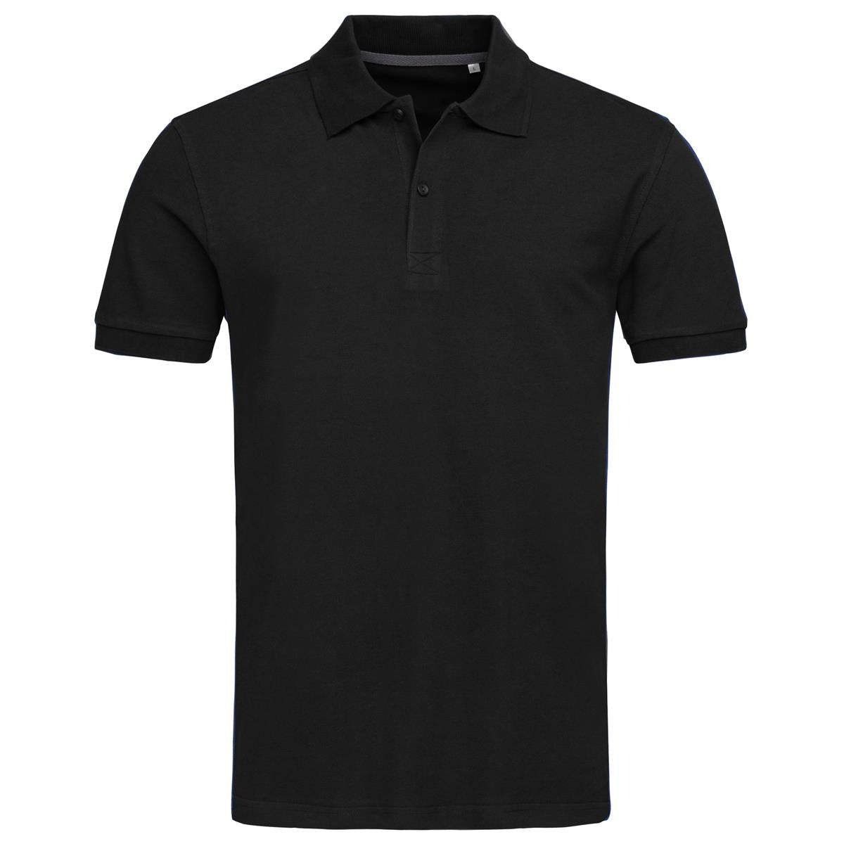 Men's Henry Polo - Black Opal - Front